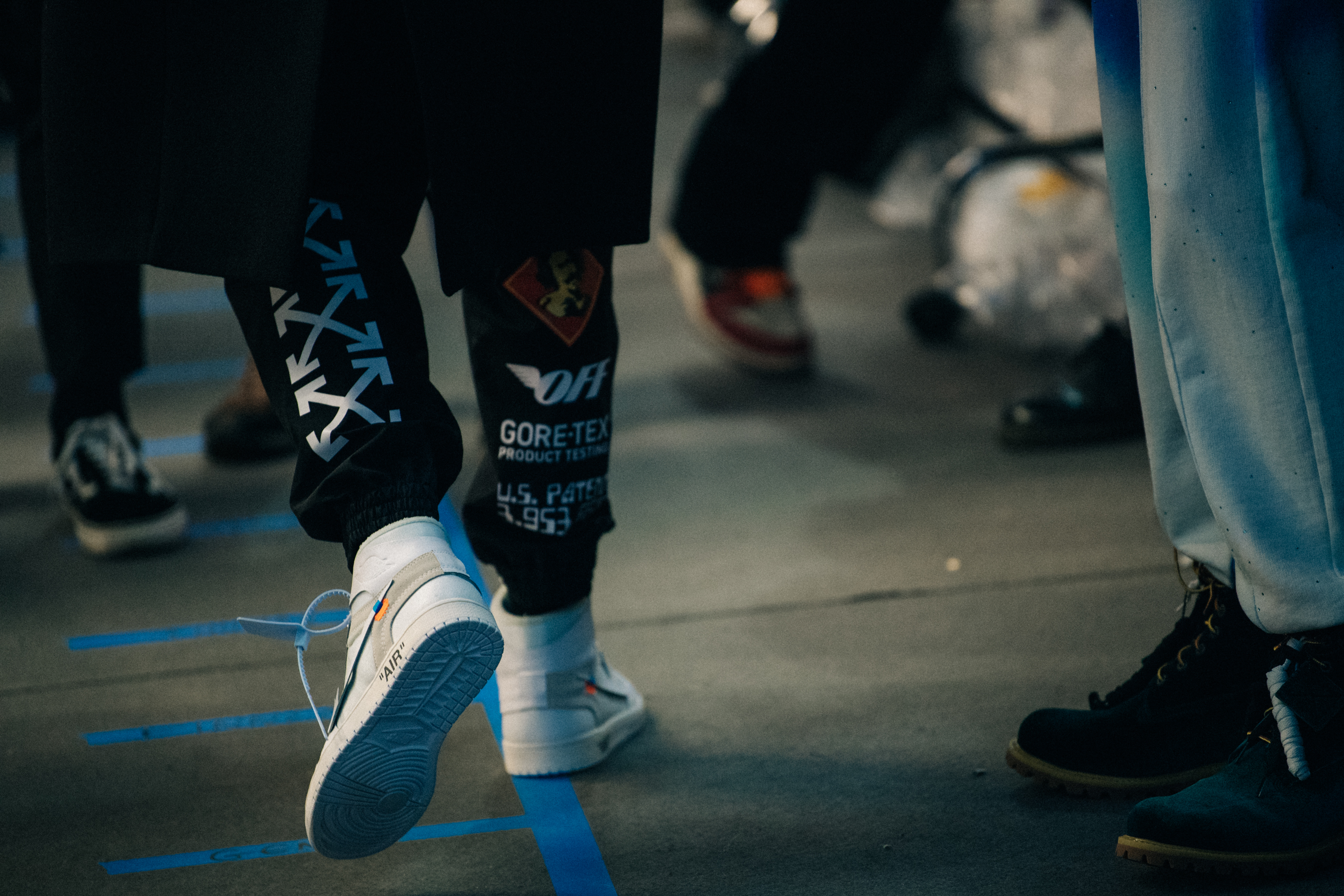 Off-White x Nike backstage