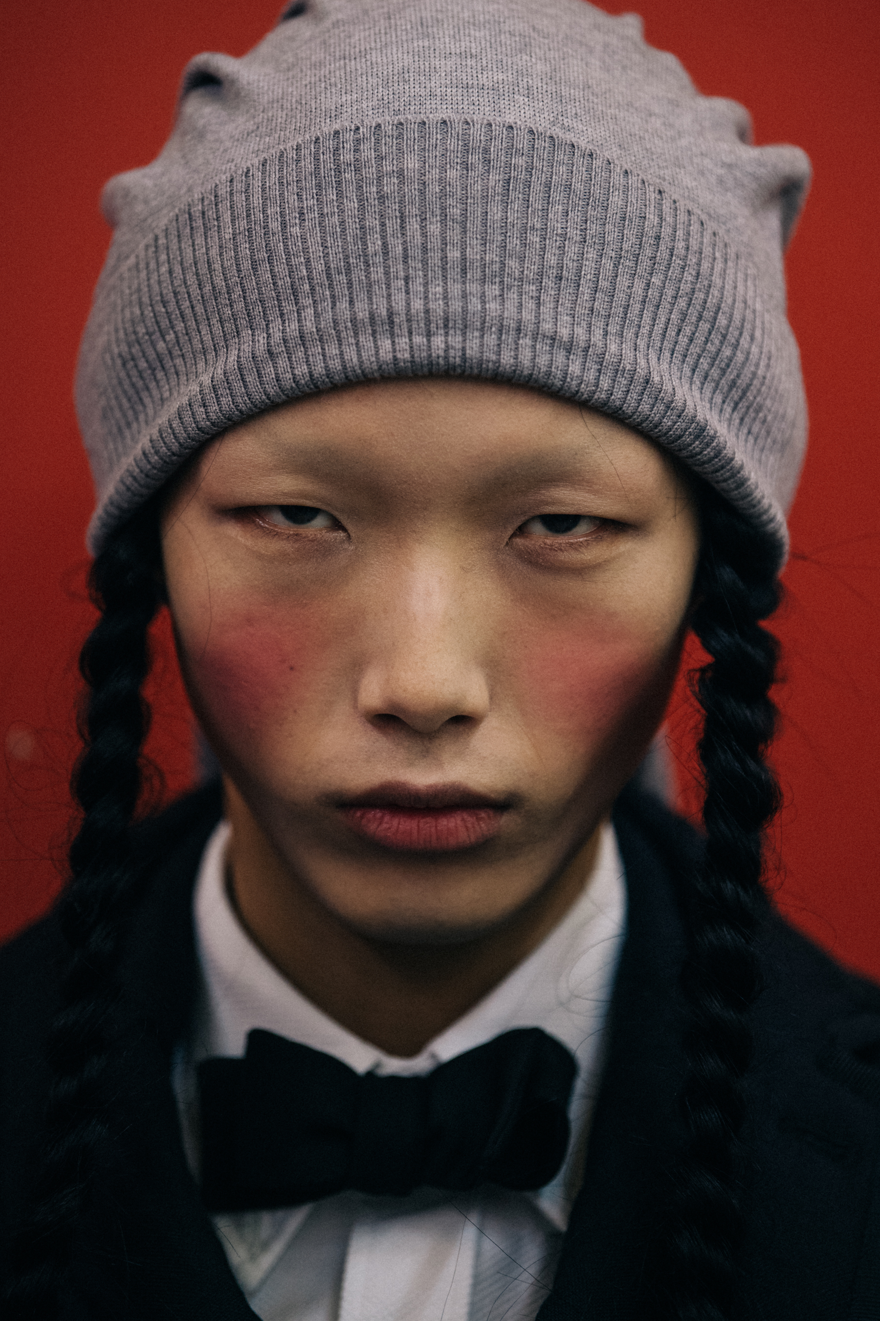 Portrait of Su Min Kim at Thom Browne