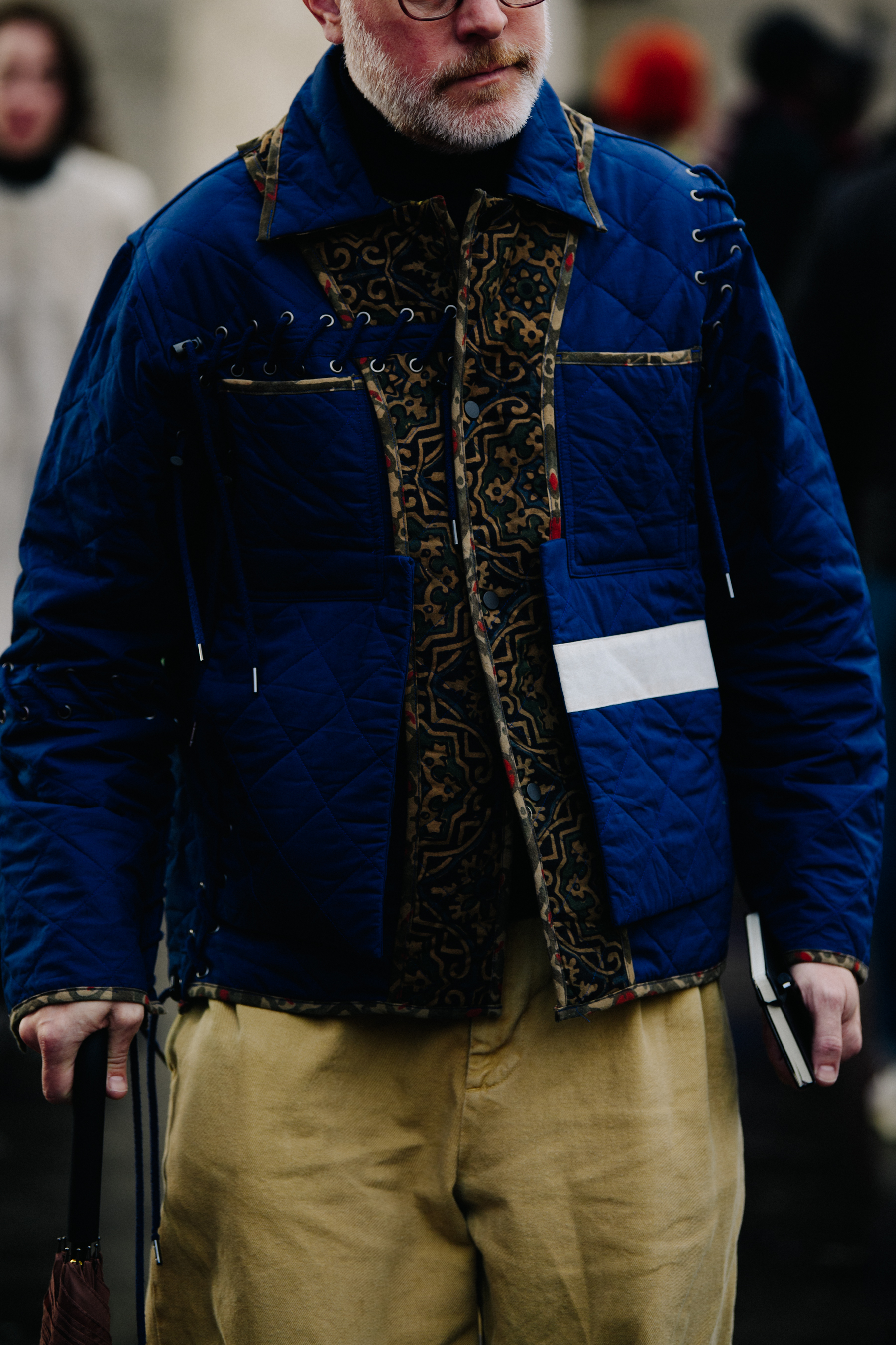 Man wearing Craig Green jacket