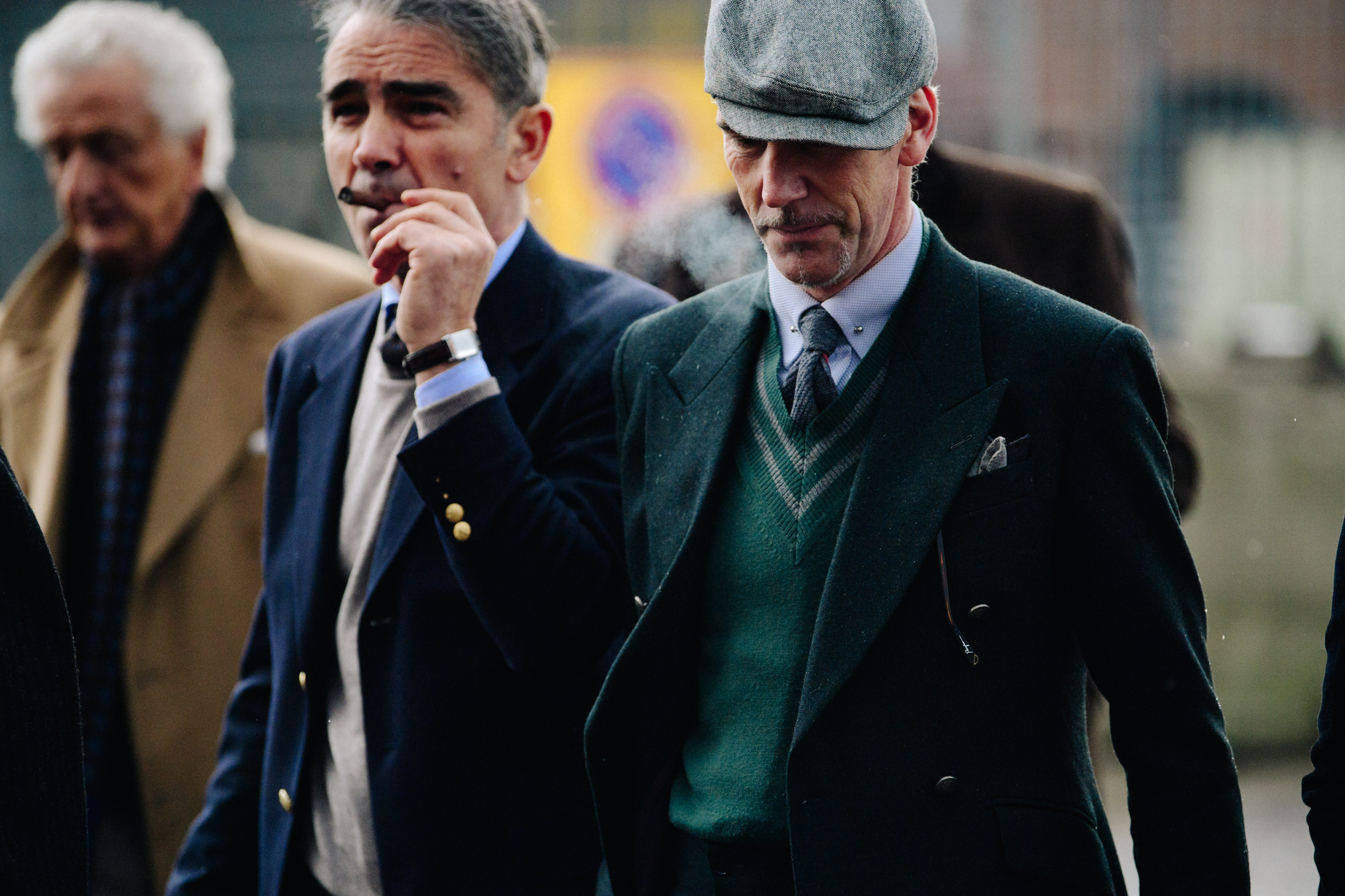 Guillame Bo and friends dressed in suits