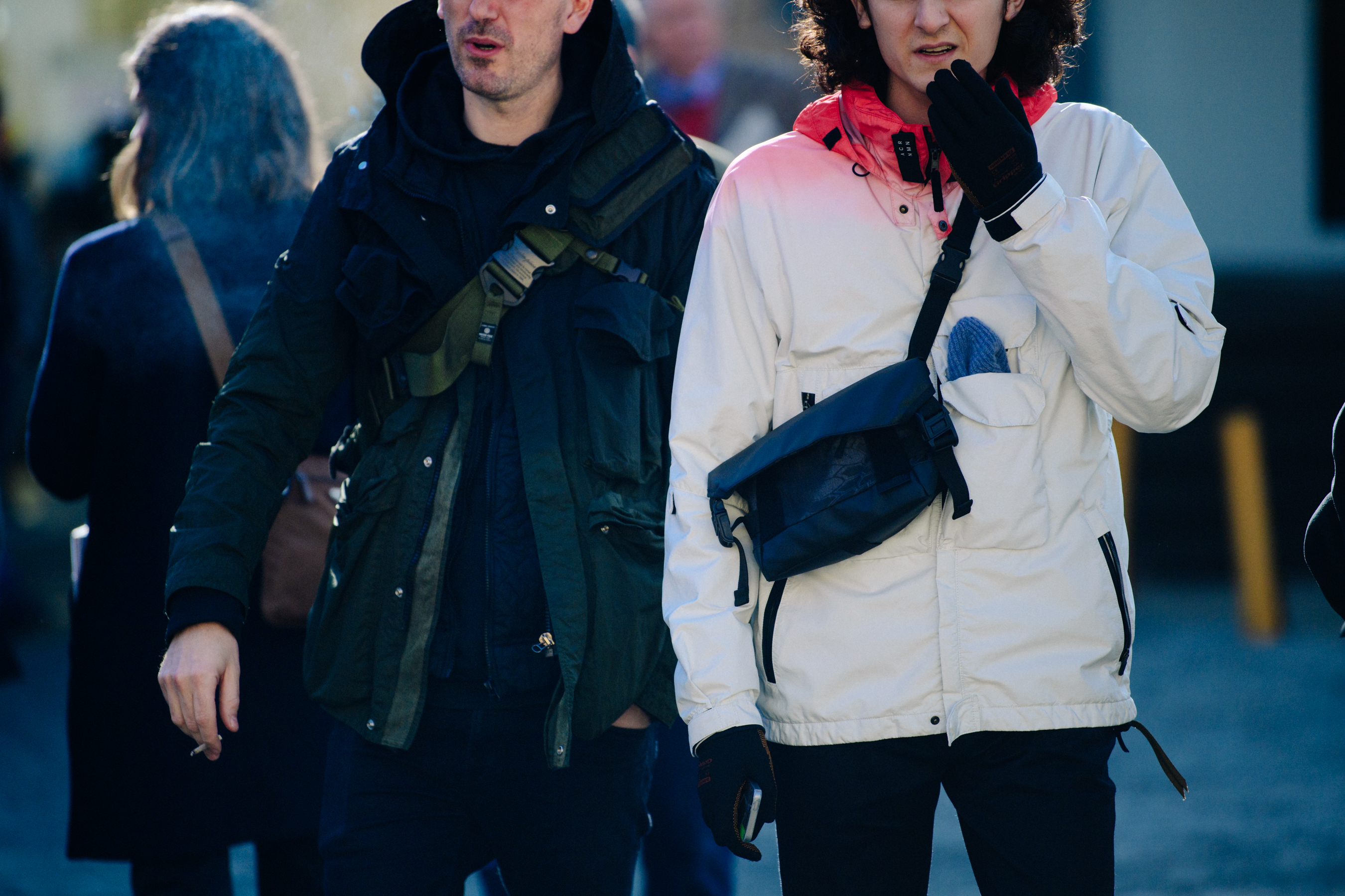 Two men wearing Nemen jackets