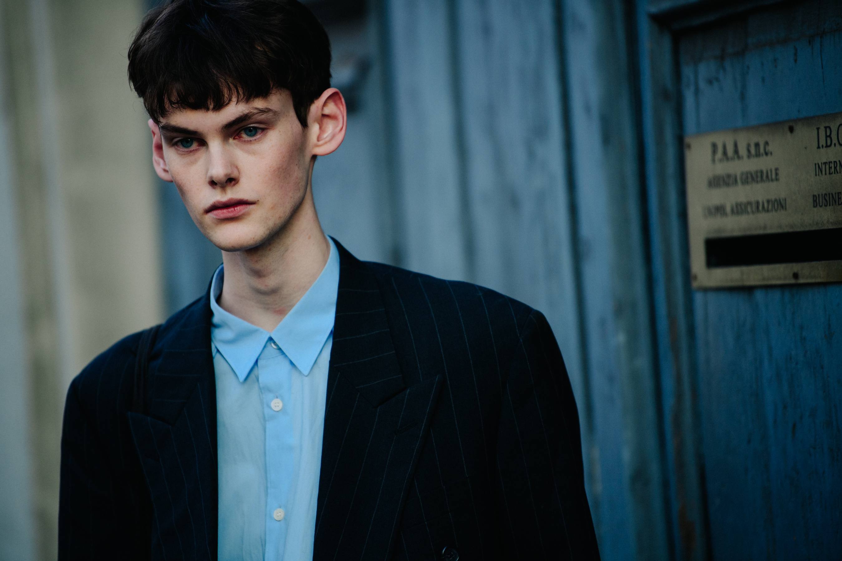 Model after the Marni show