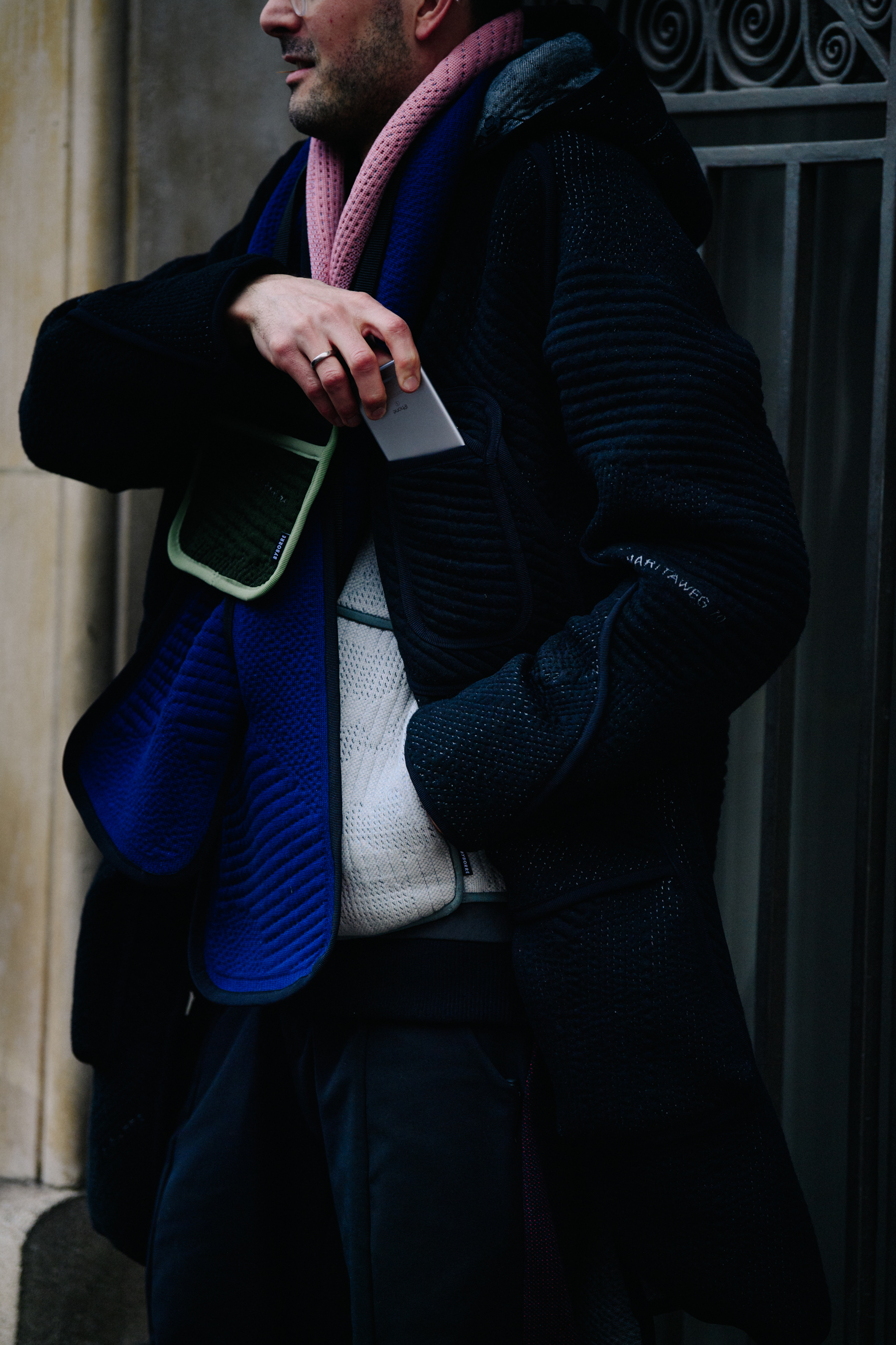 Dutch designer wearing ByBorre