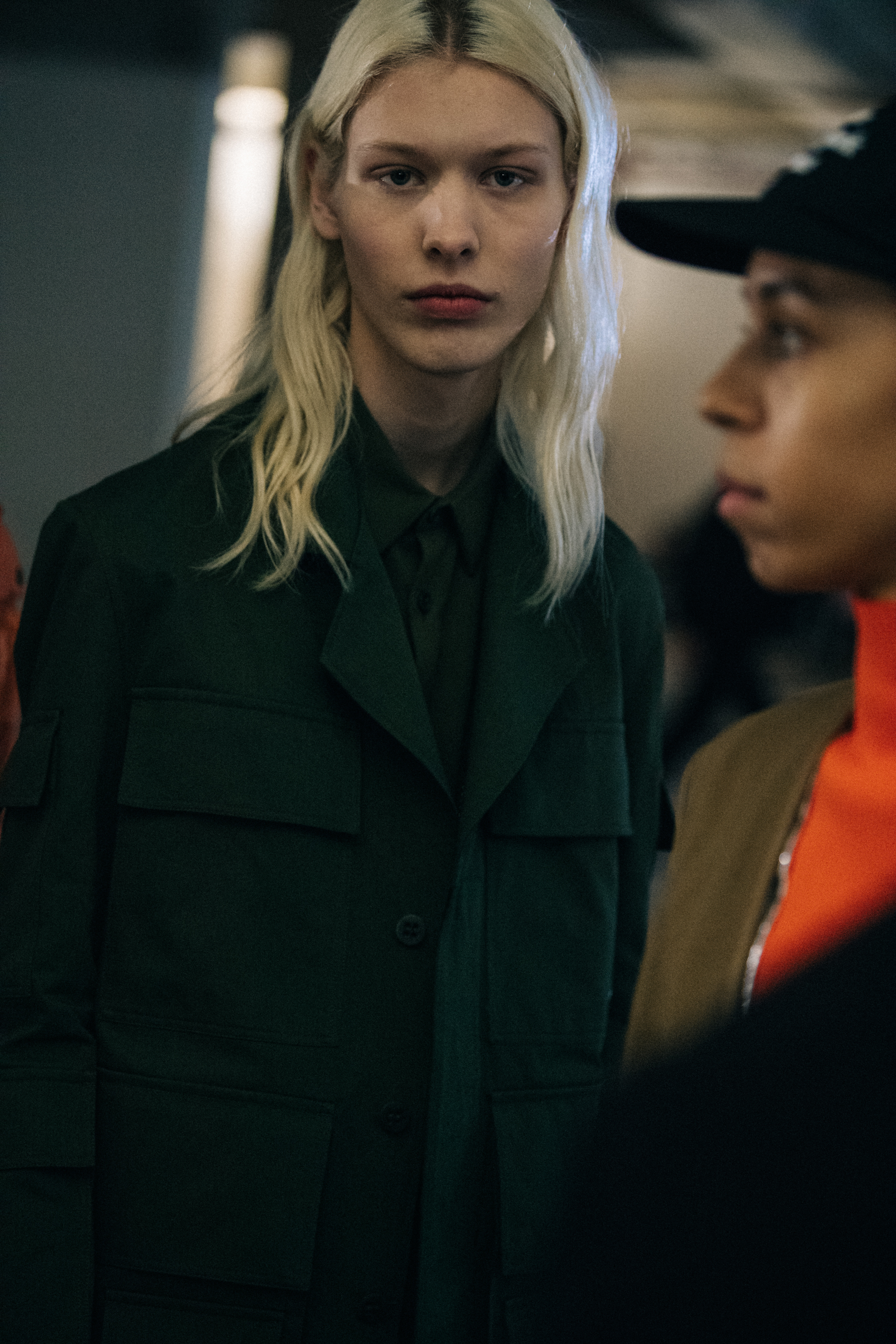 Olof Kallstrom backstage at Etudes Studio