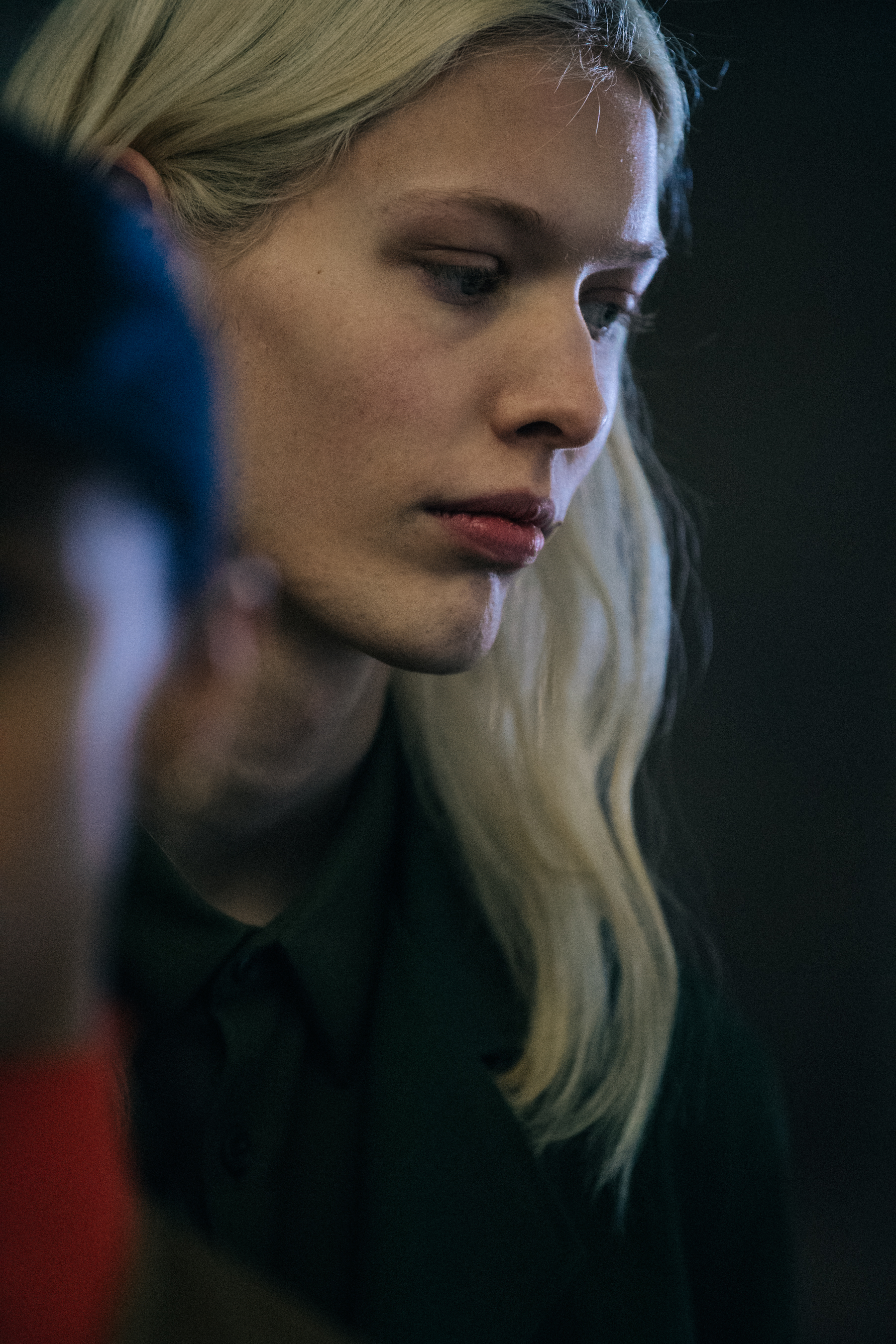 Olof Kallstrom backstage at Etudes Studio