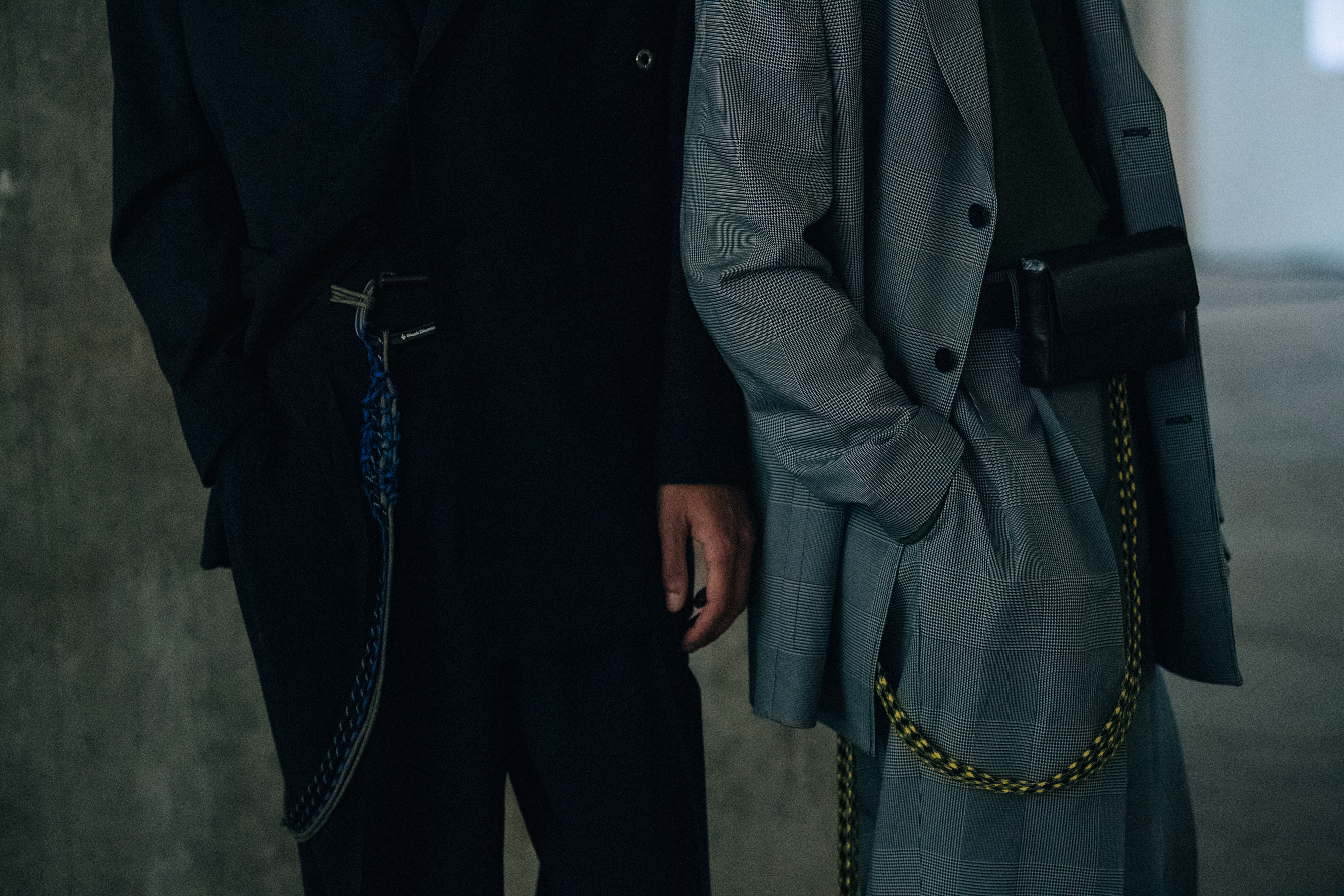 Filip Roseen backstage at Etudes Studio