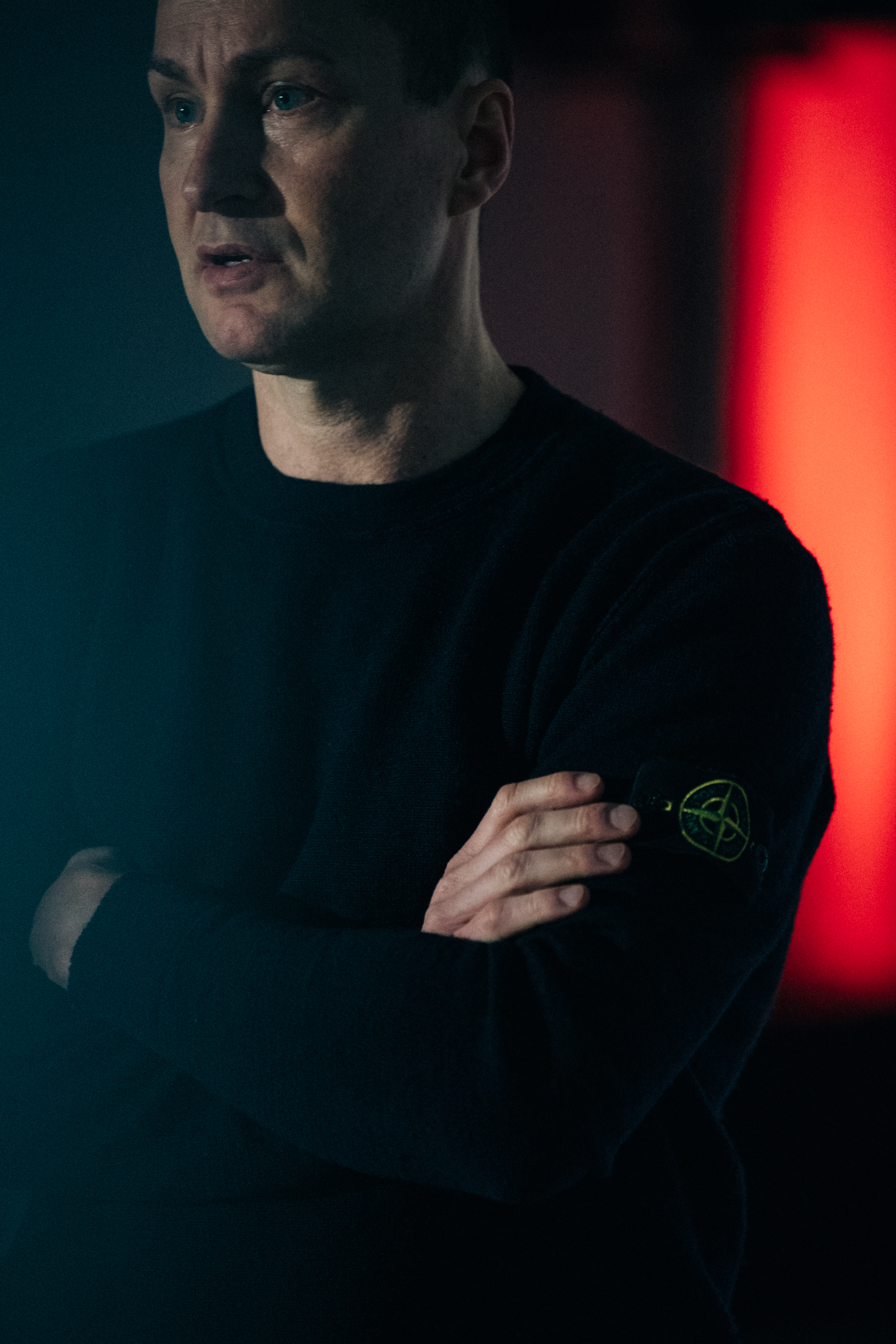 Rasmus Storm backstage at HALO