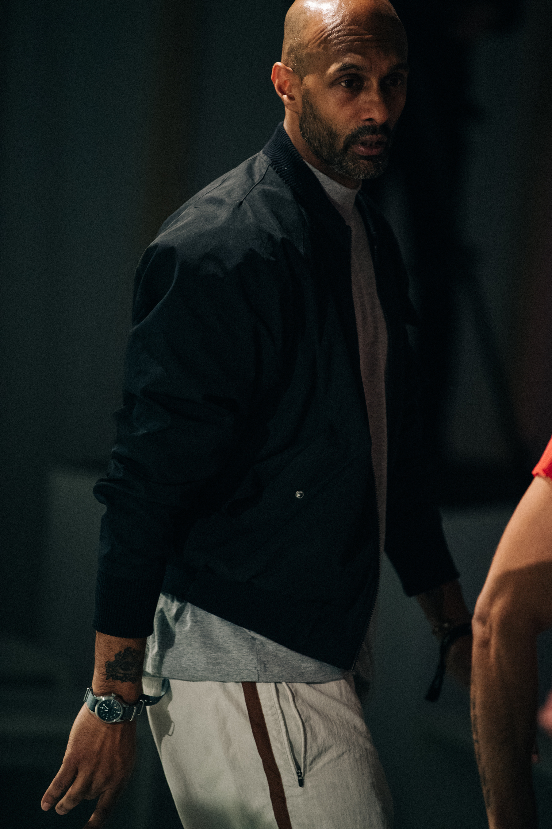 Malkit Singh backstage at HALO show