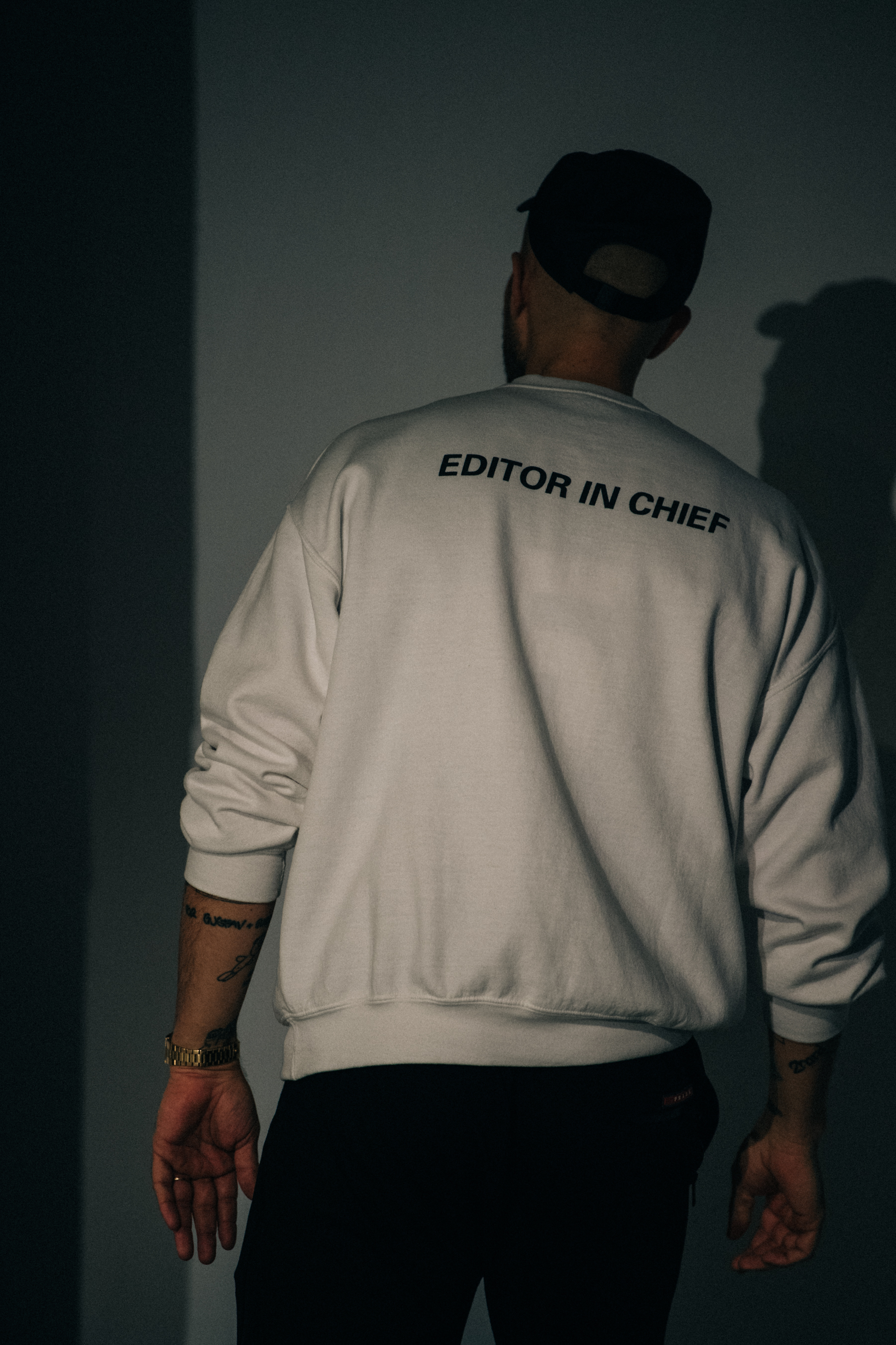 Simon Rasmussen backstage at HALO