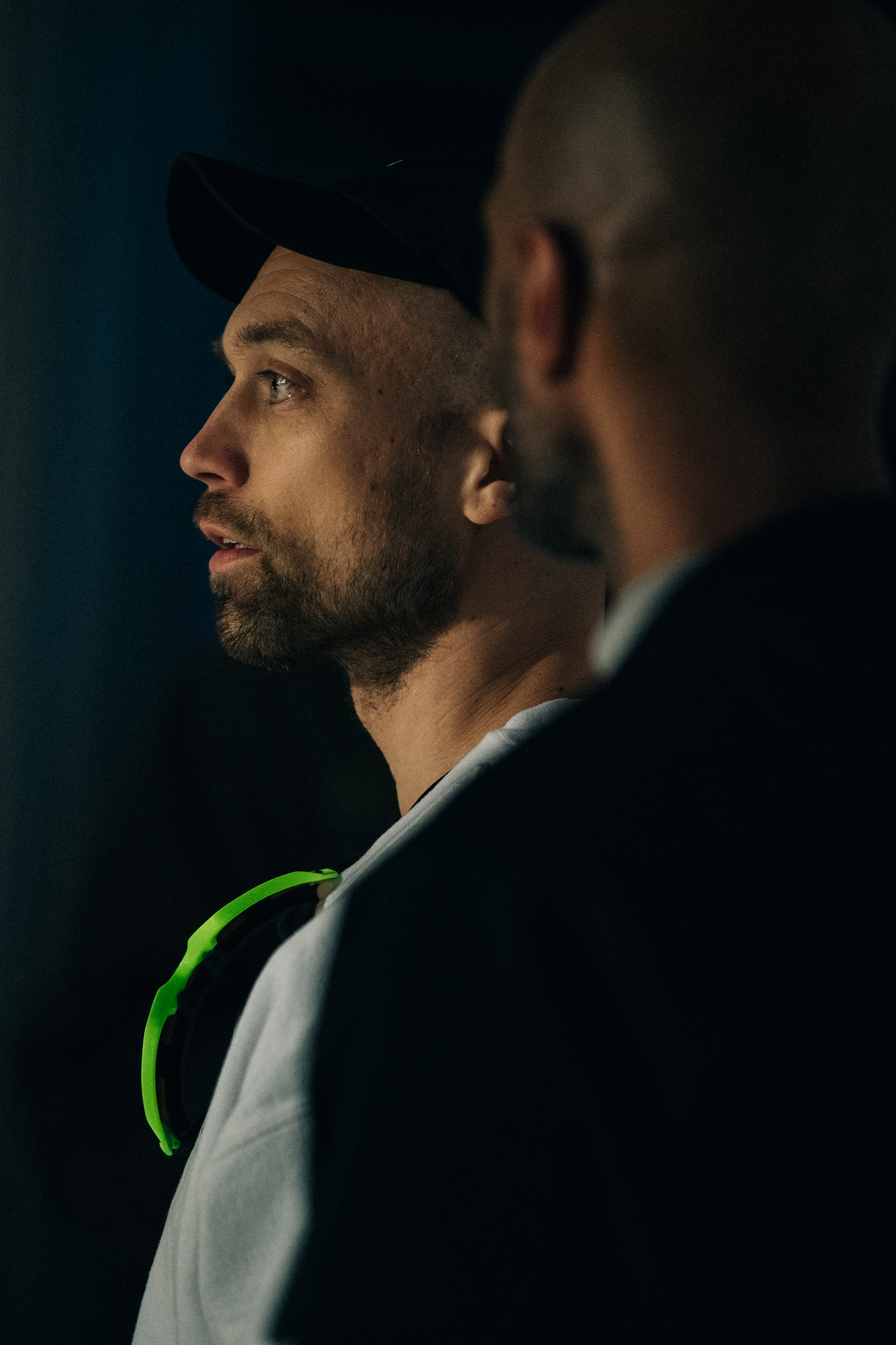 Simon Rasmussen backstage at HALO