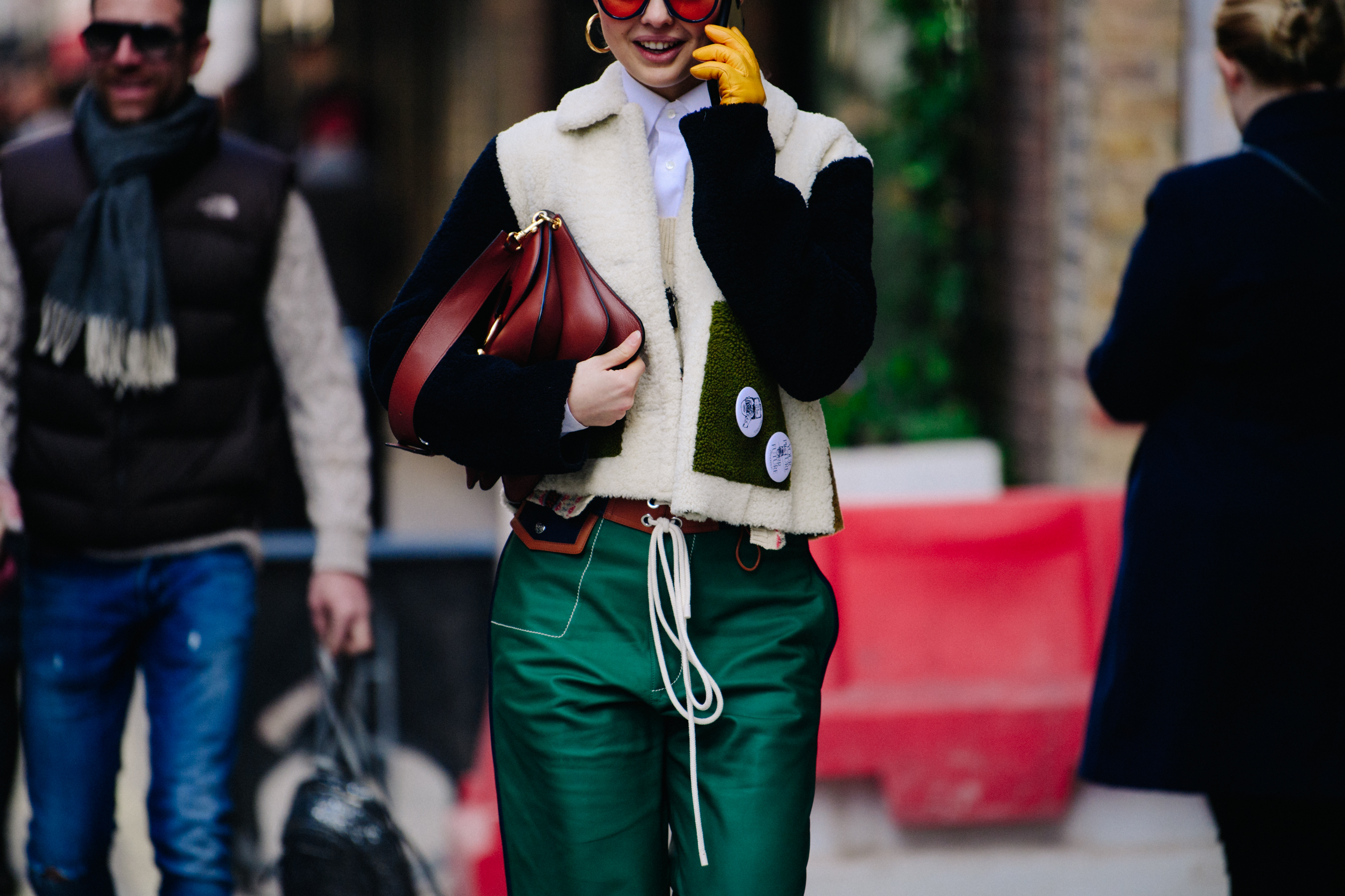 Italian blogger wearing JW Anderson