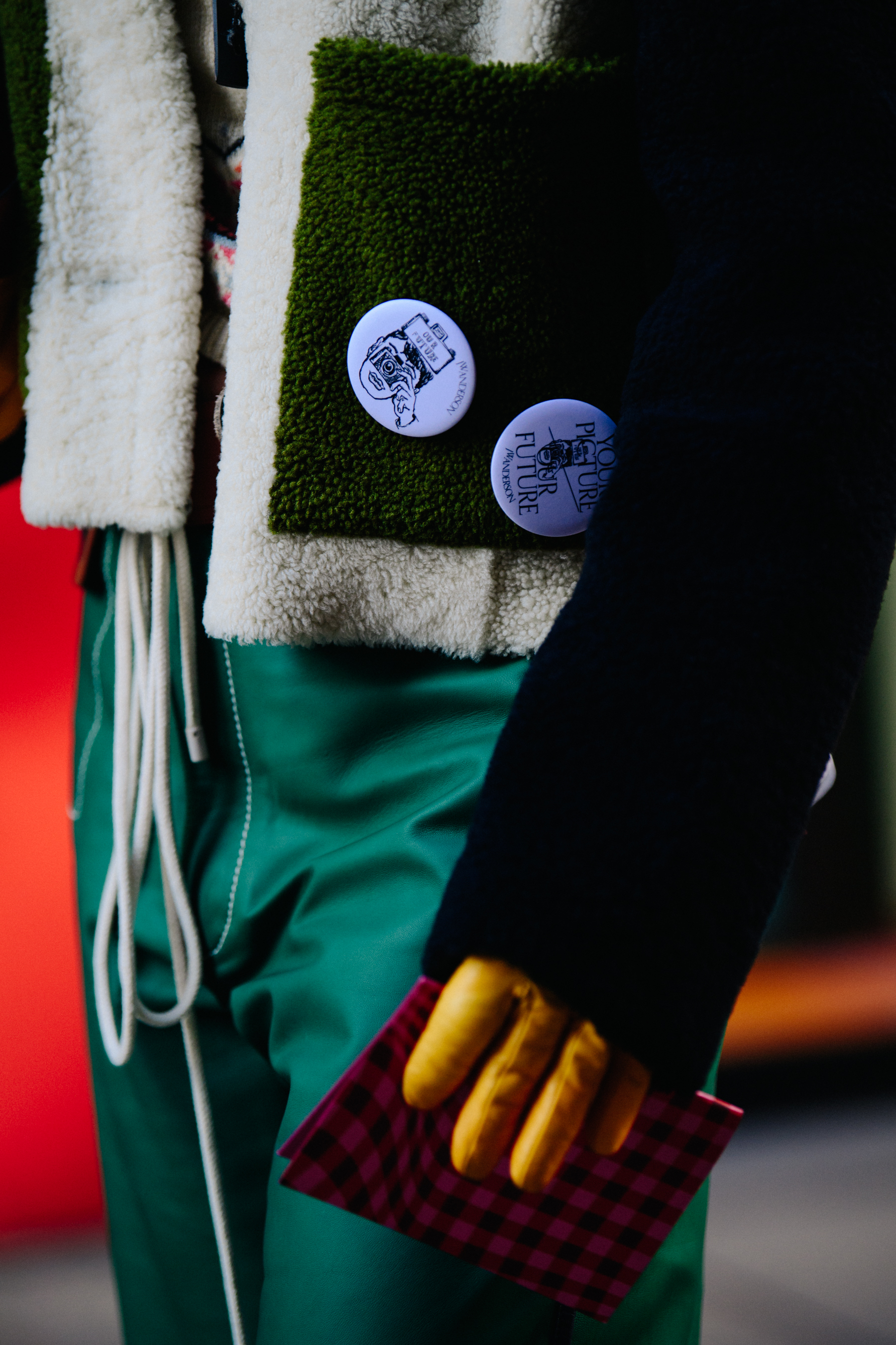 Italian blogger wearing JW Anderson