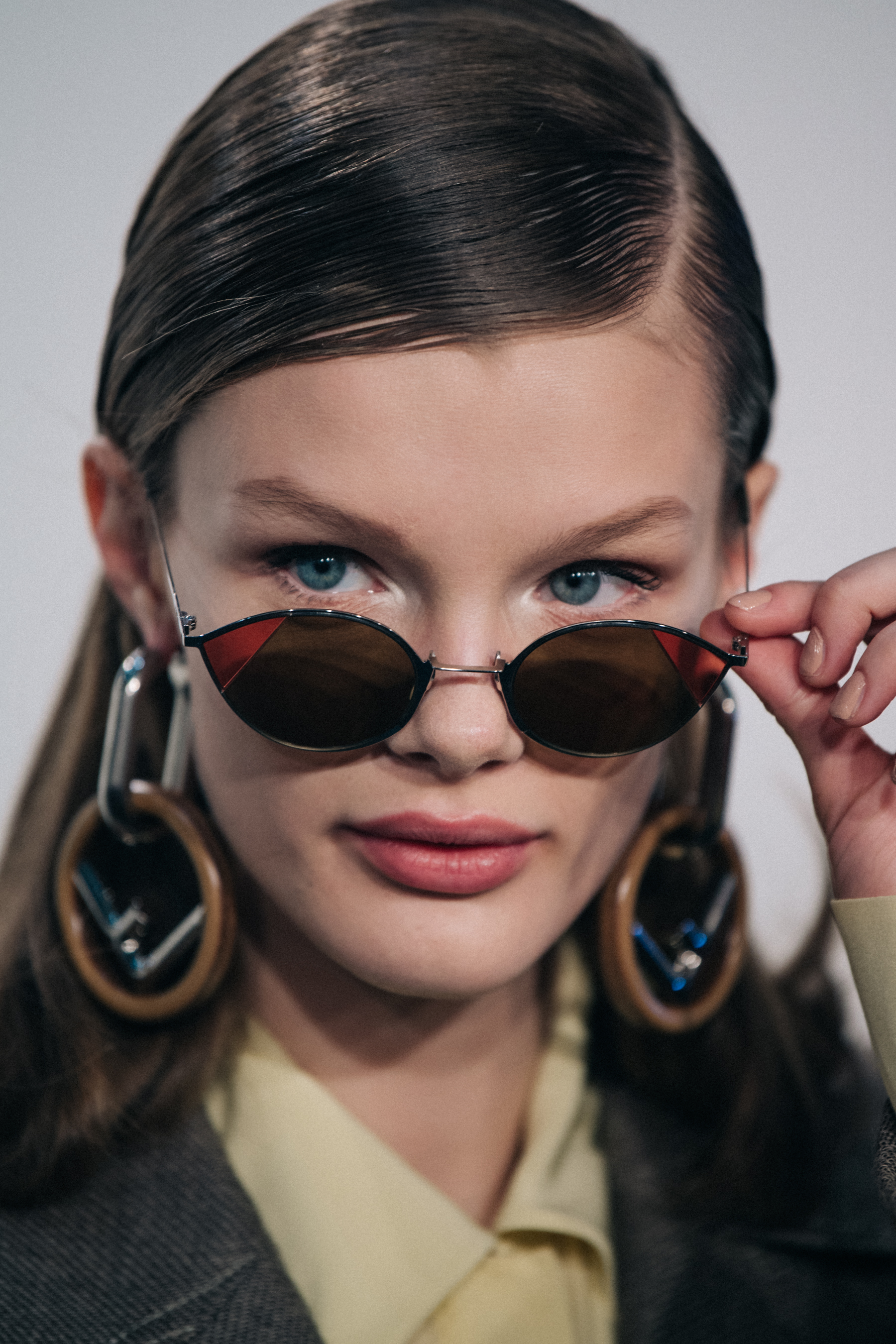 Portrait of Kris Grikaite at Fendi
