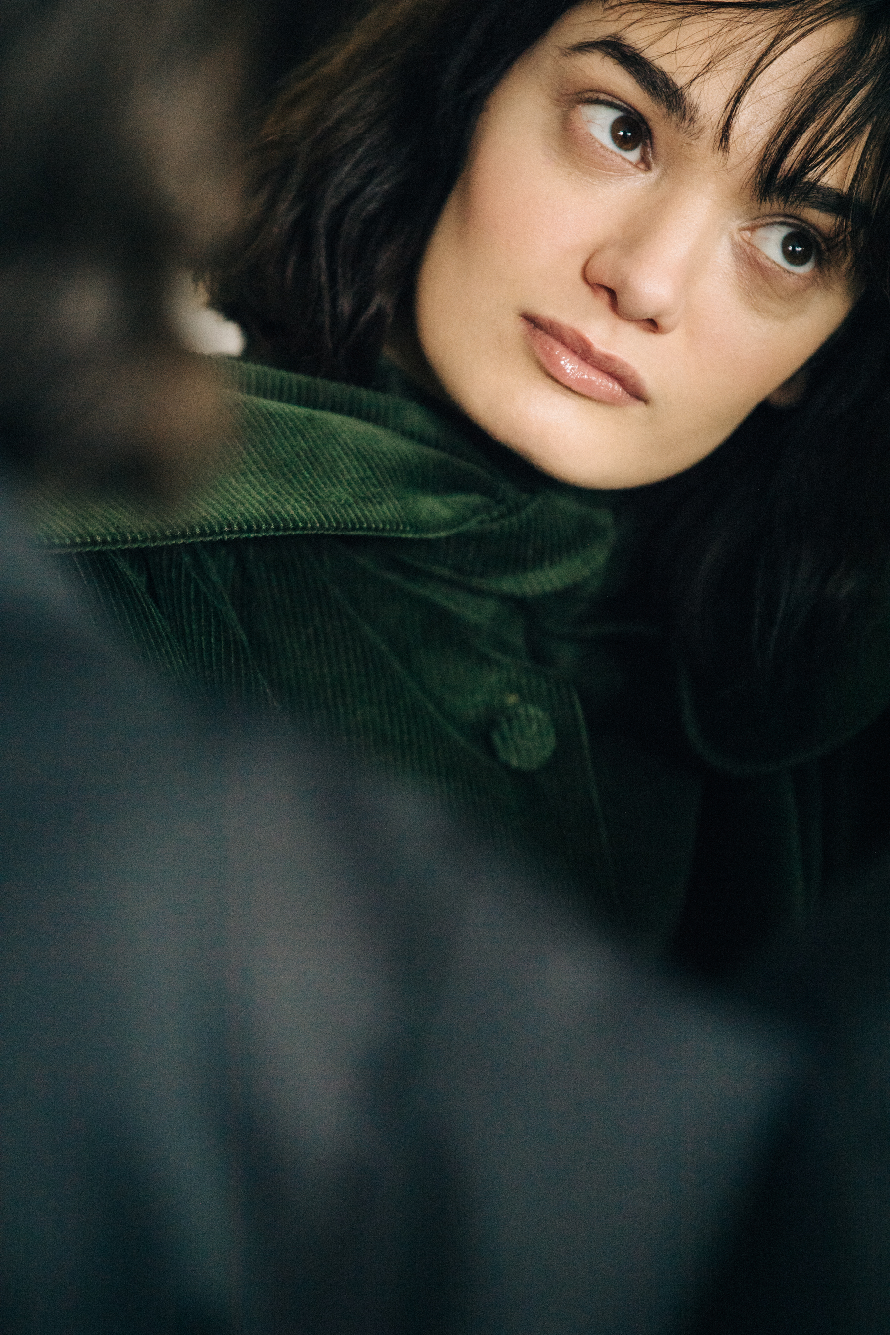 Marita Janashia backstage at Materiel