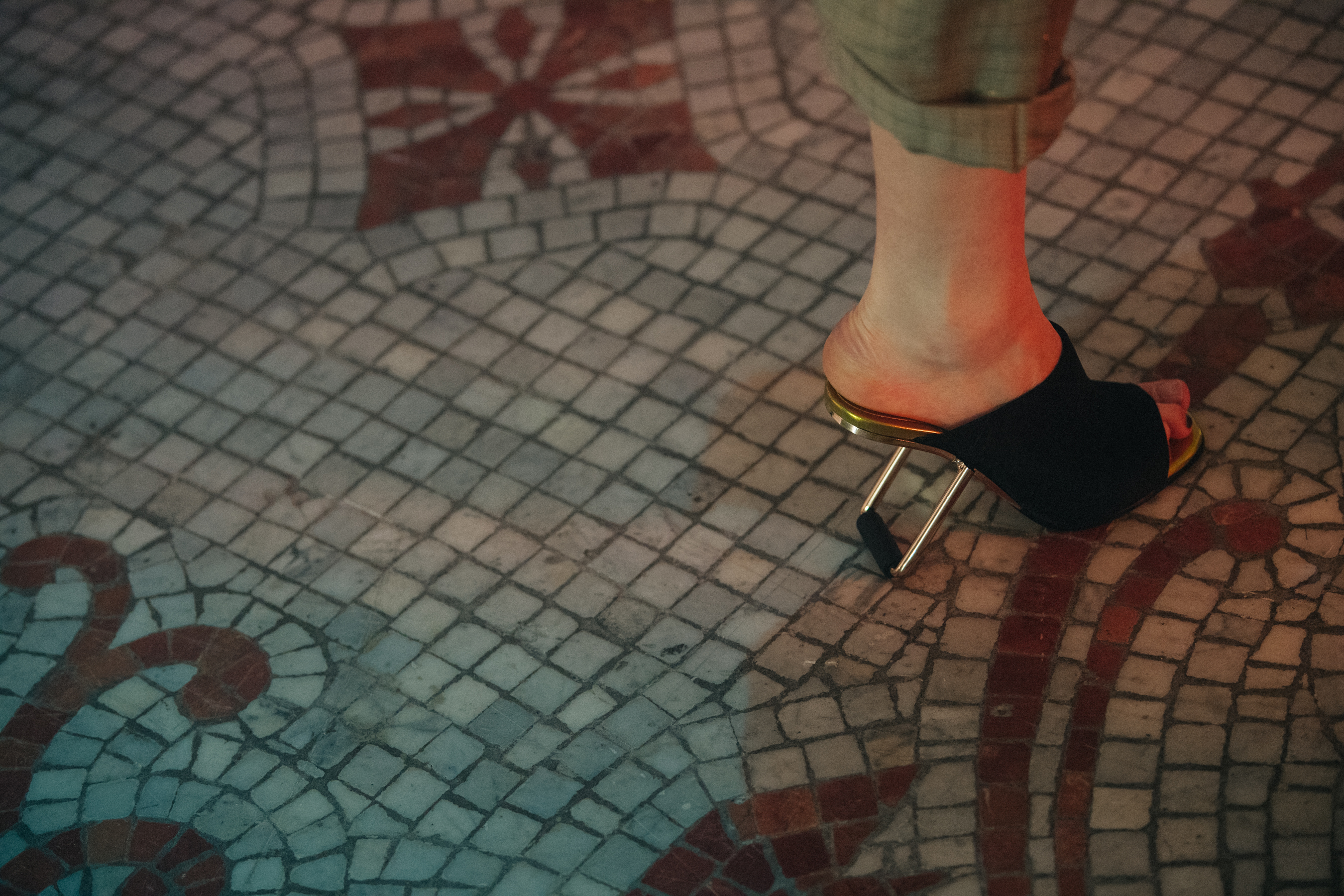 Poiret heels backstage