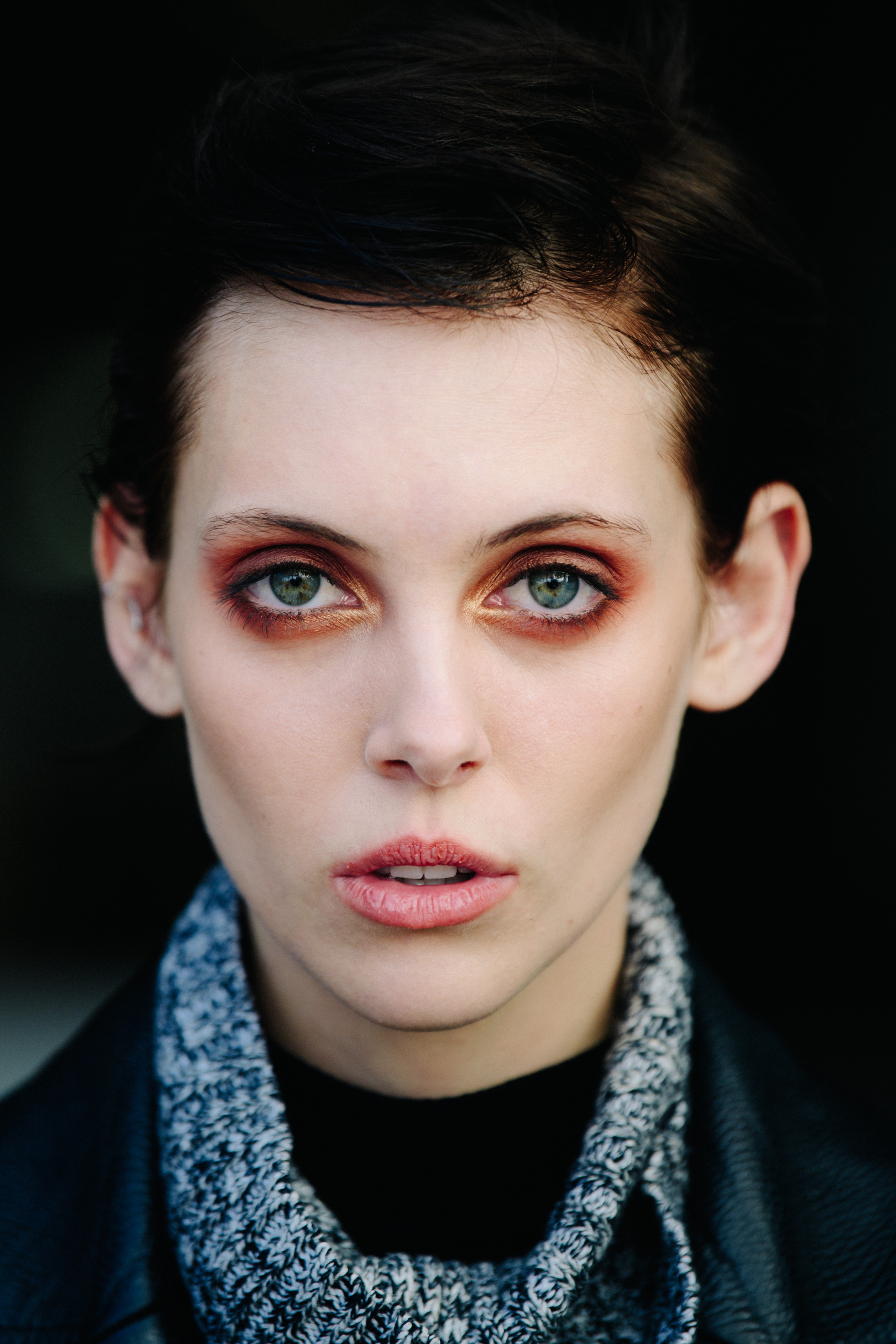 Portrait of Australian model