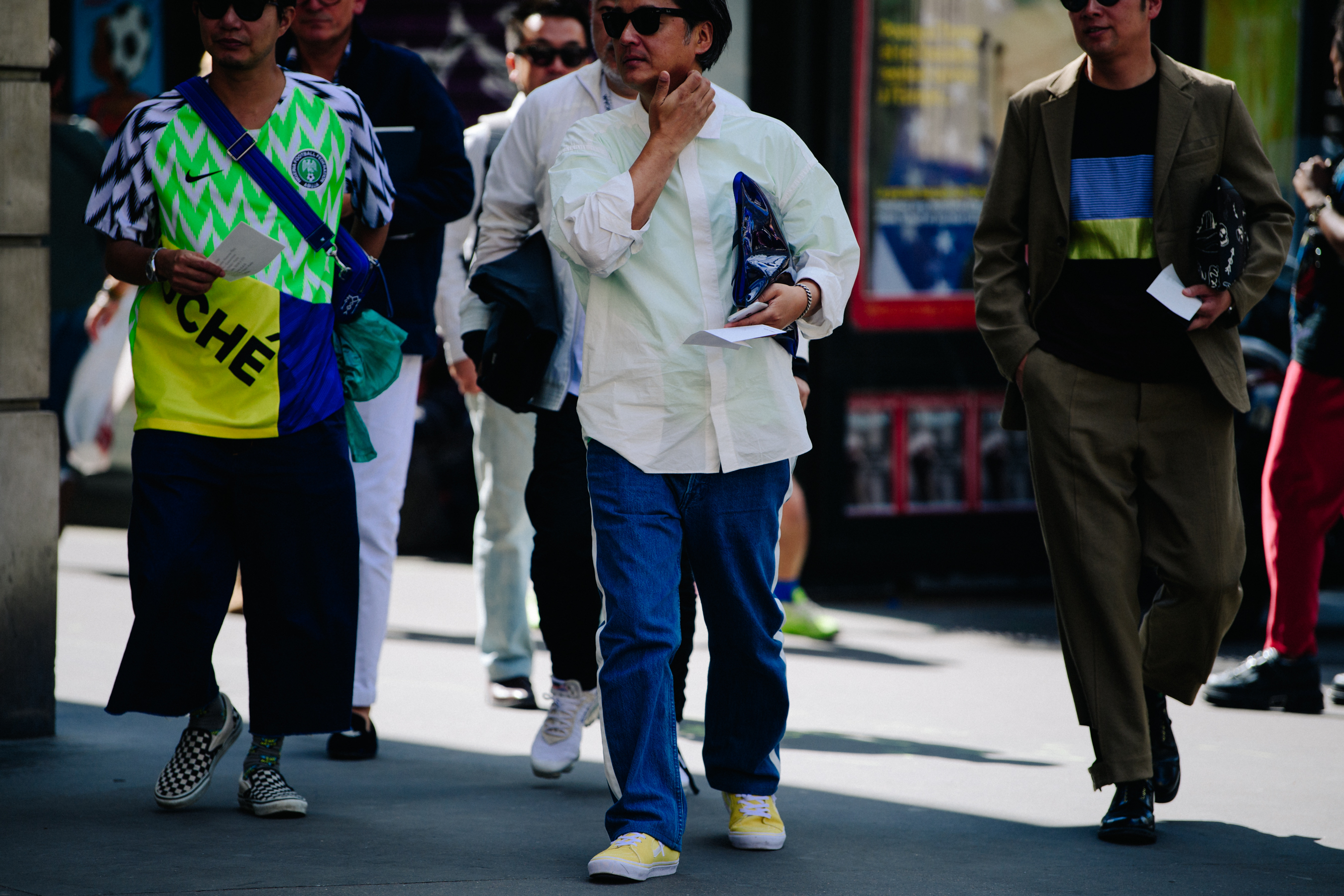 Group of Asian men