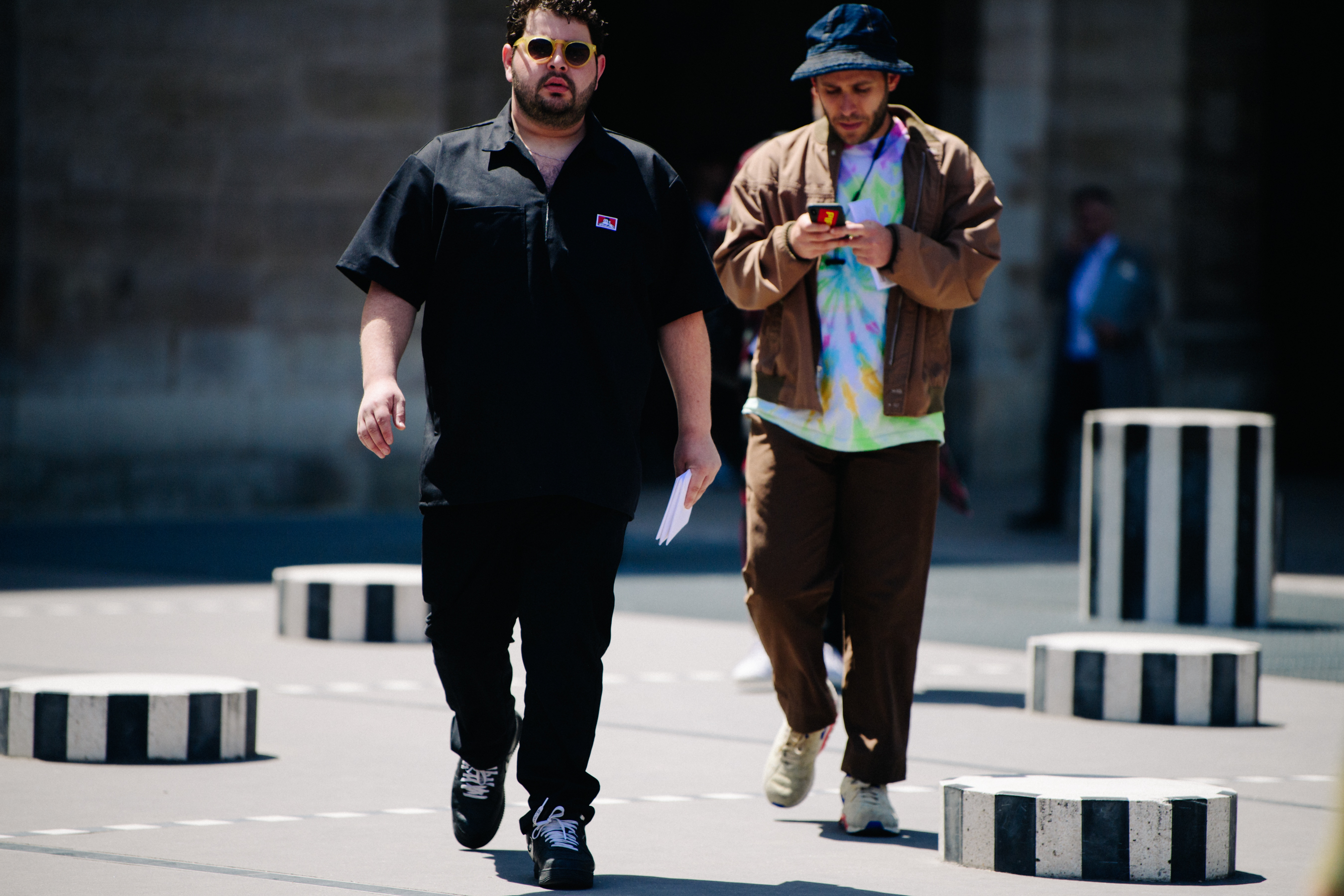 Two men wearing workwear