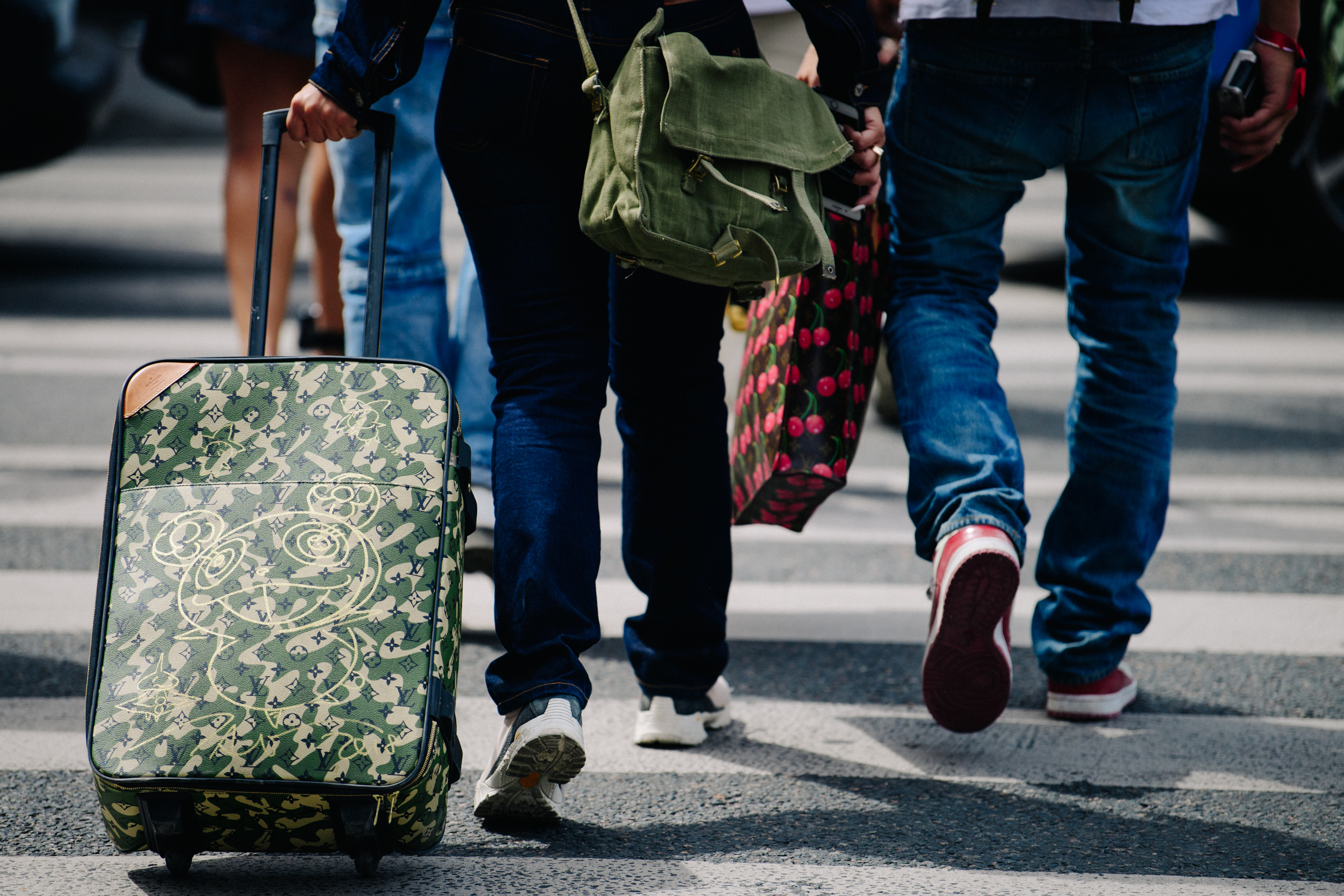 Louis Vuitton suitcase