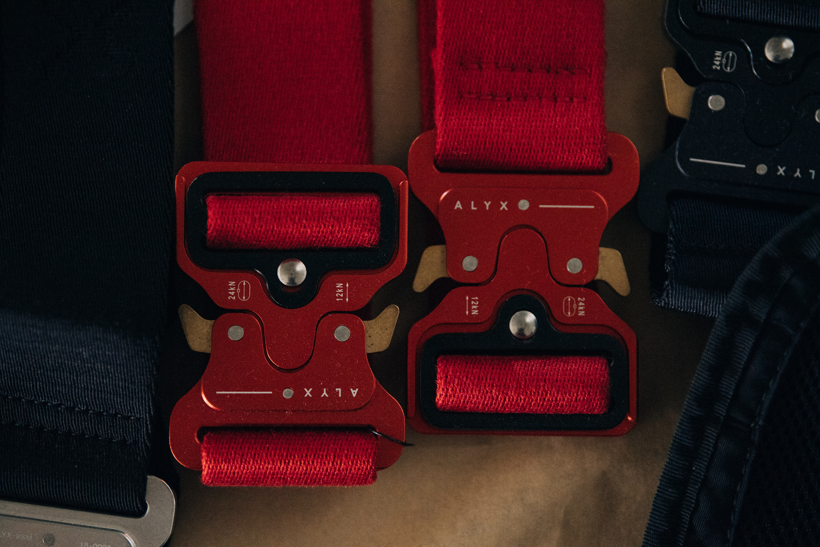 Alyx belts backstage