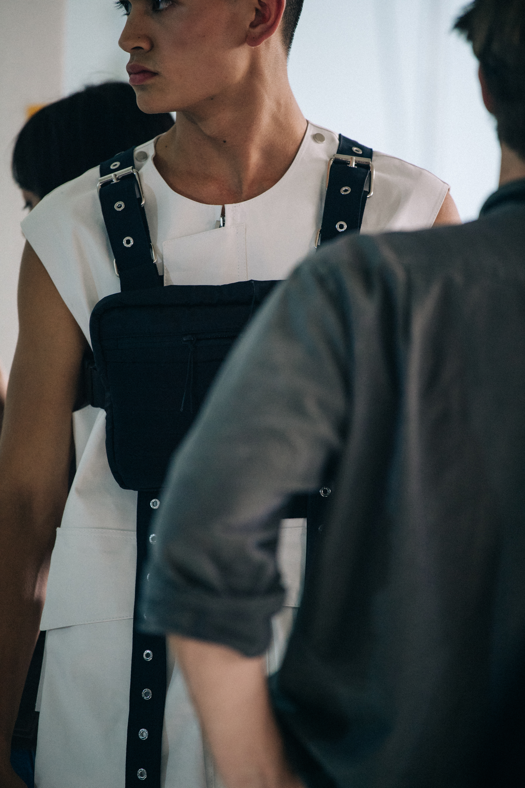 Models wearing Alyx bags