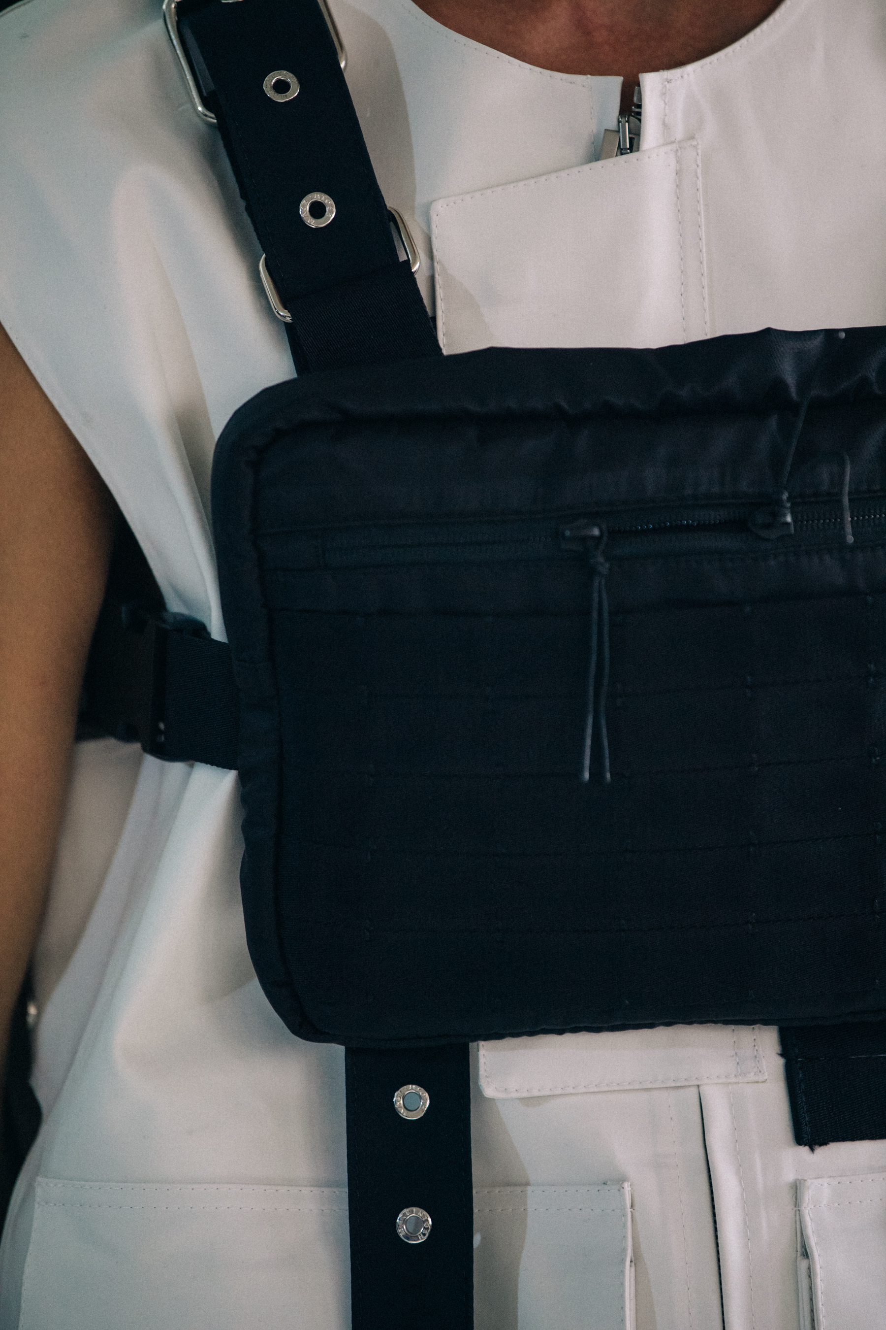 Models wearing Alyx bags