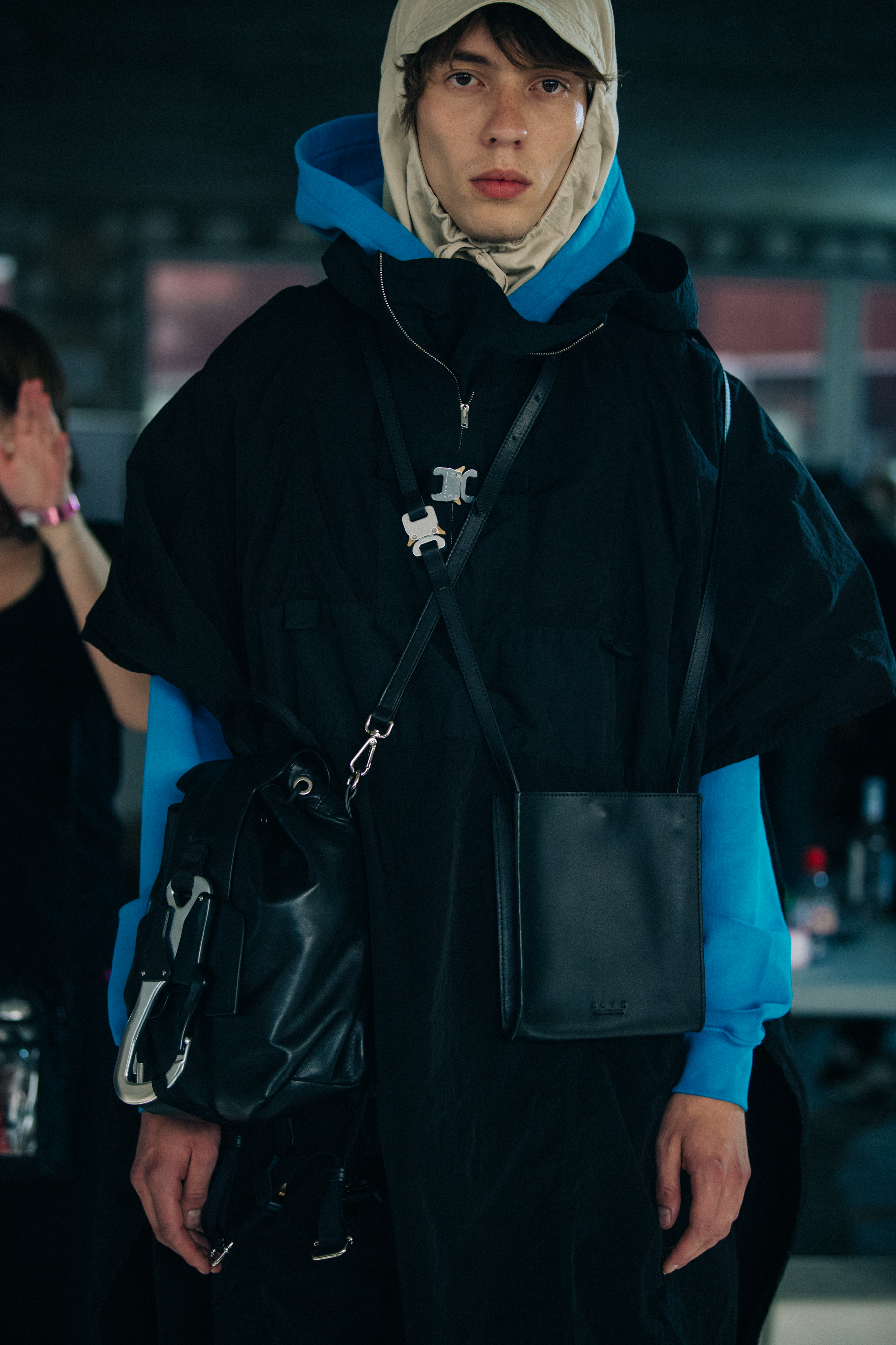 Wim Koch backstage at Alyx
