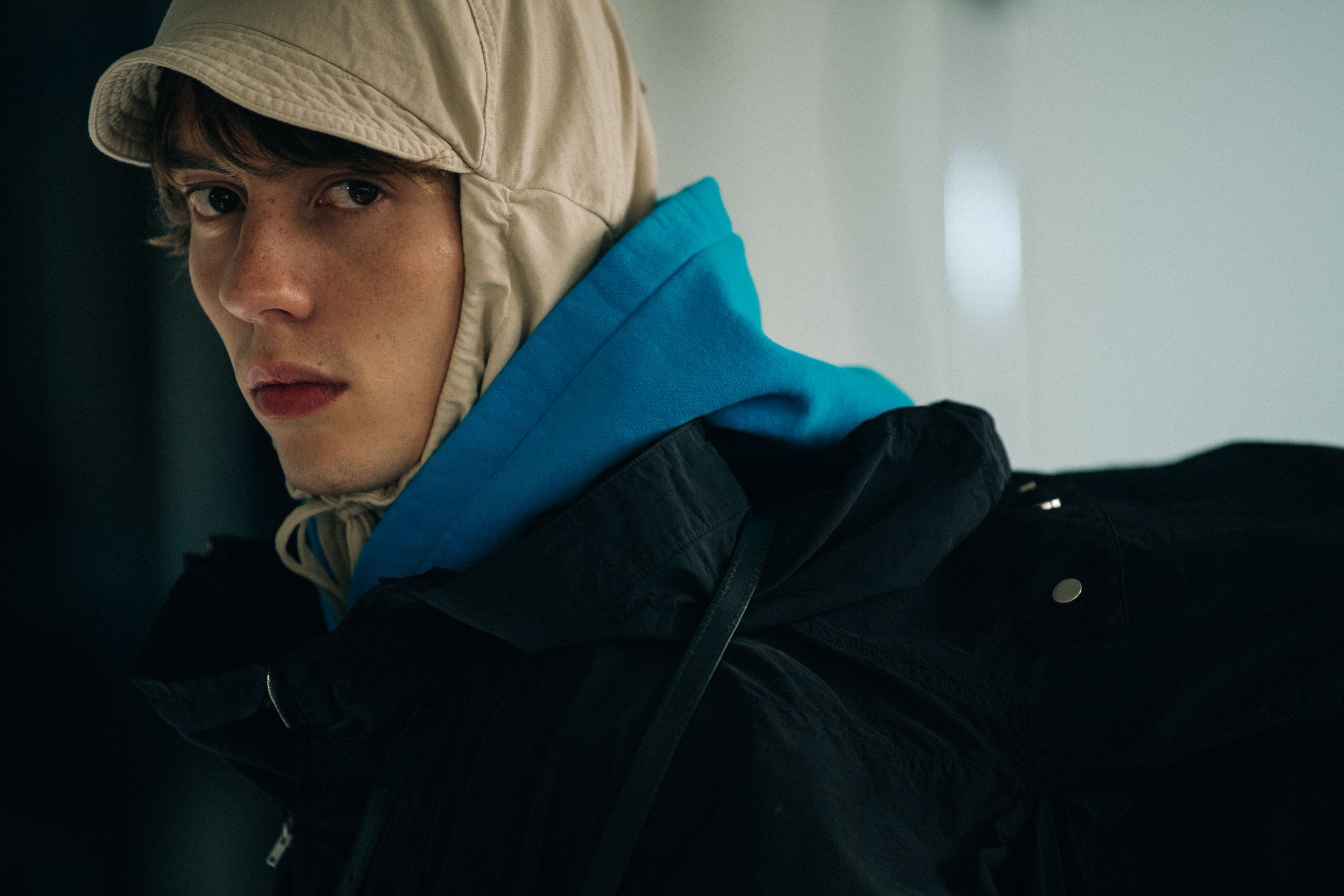 Wim Koch backstage at Alyx