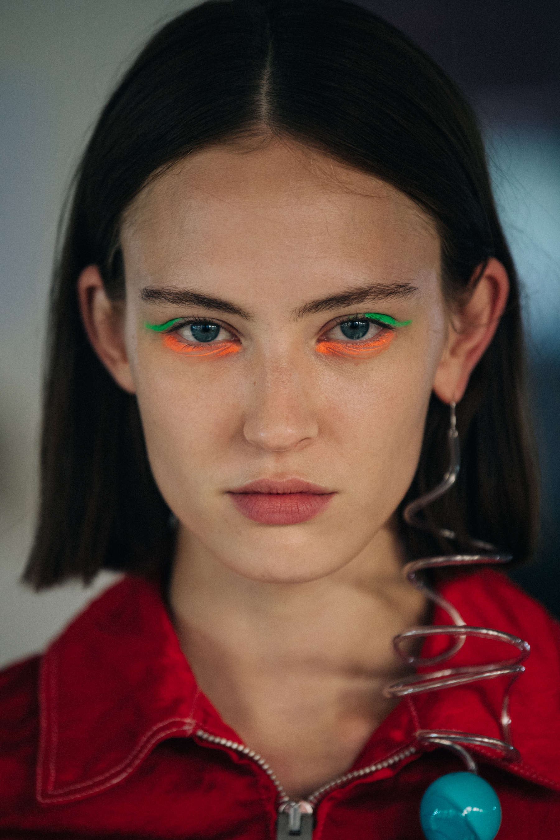 Ania Chiz backstage at Alyx