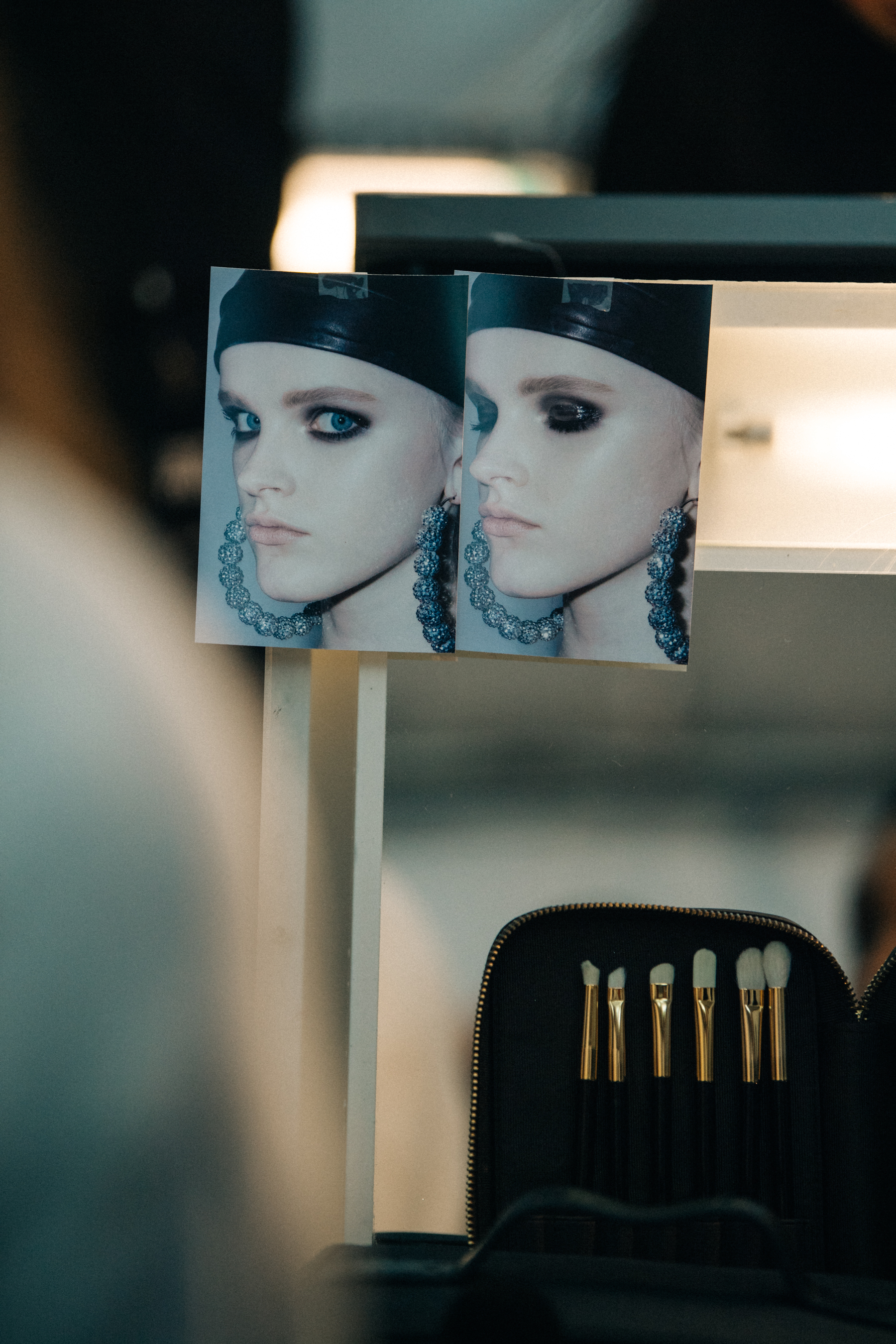 Models makeup card at Tom Ford