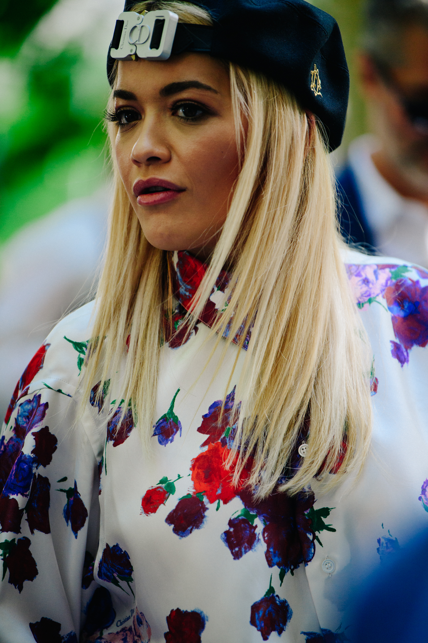 British singer wearing Christian Dior hat