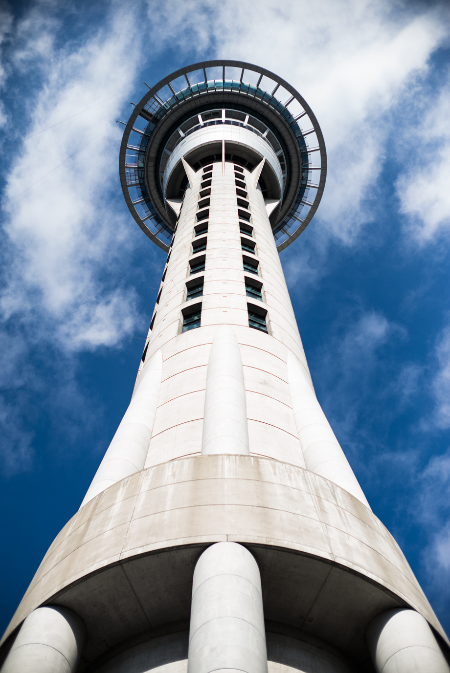 Sky Tower in New Zealand CBD