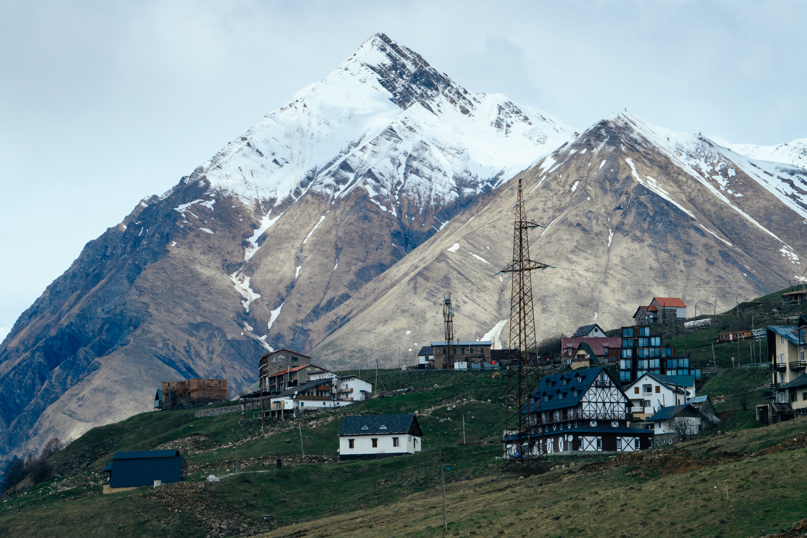 Mountains in Gudauri
