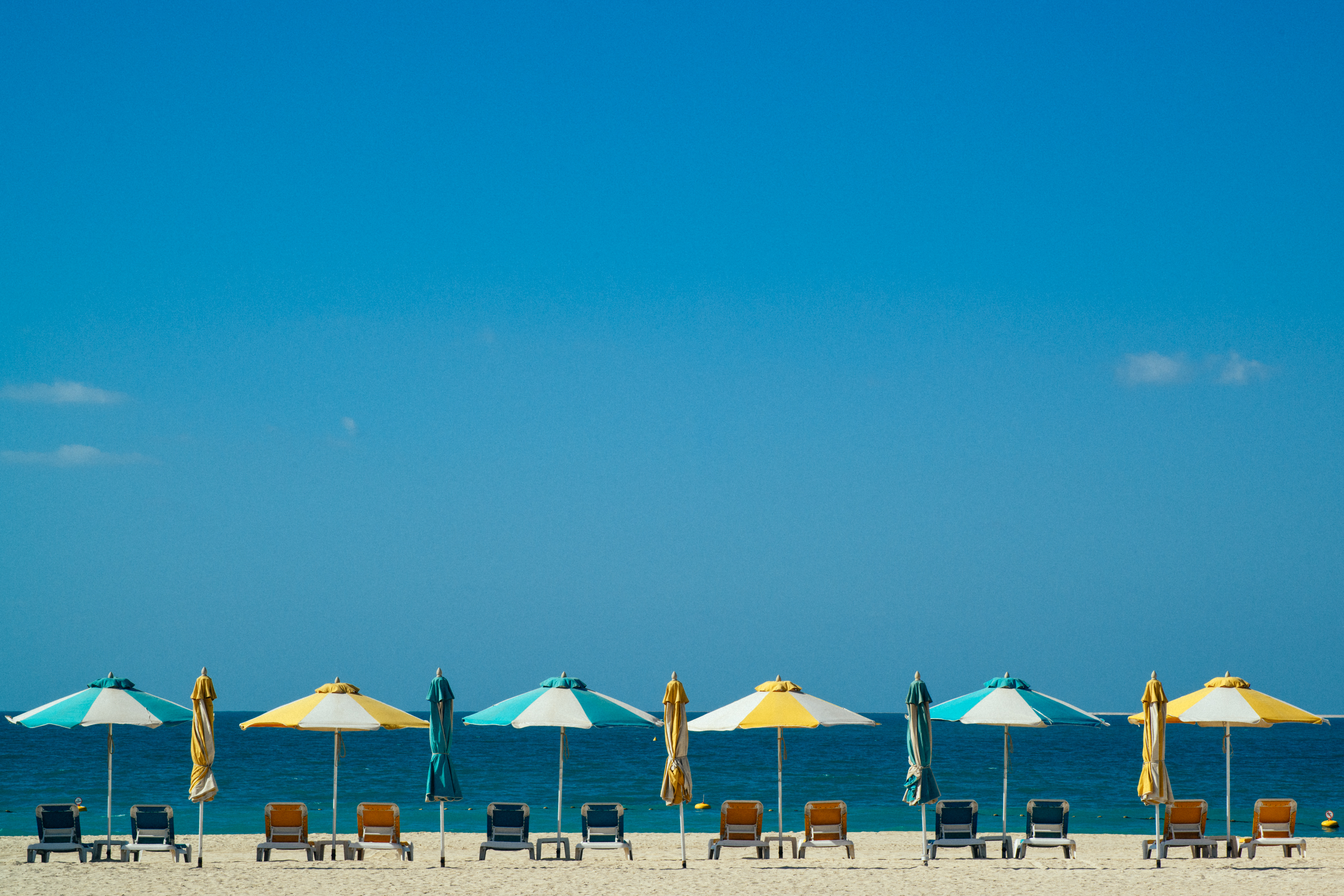 Parasols in Dubai
