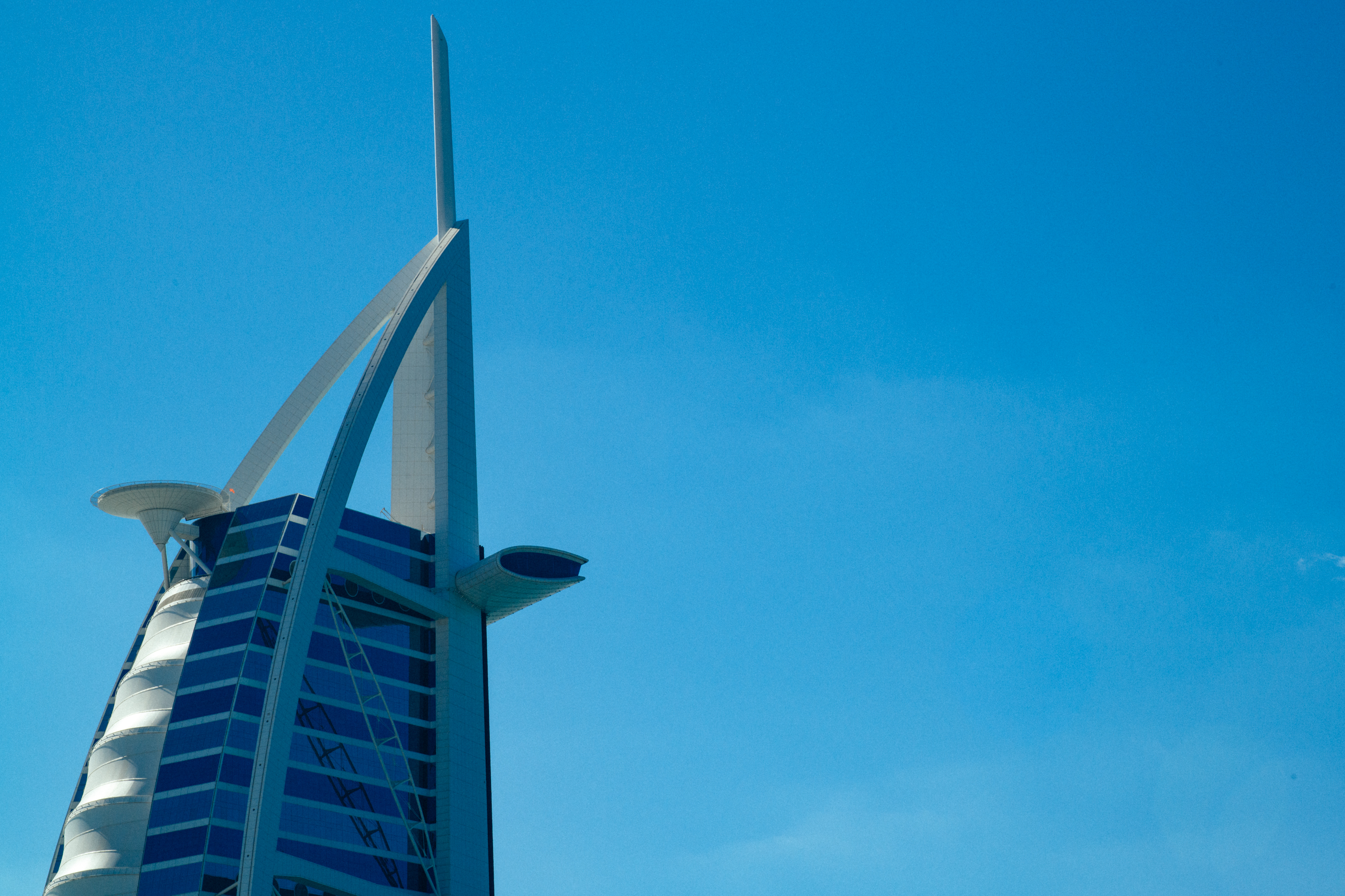 Building top in Dubai