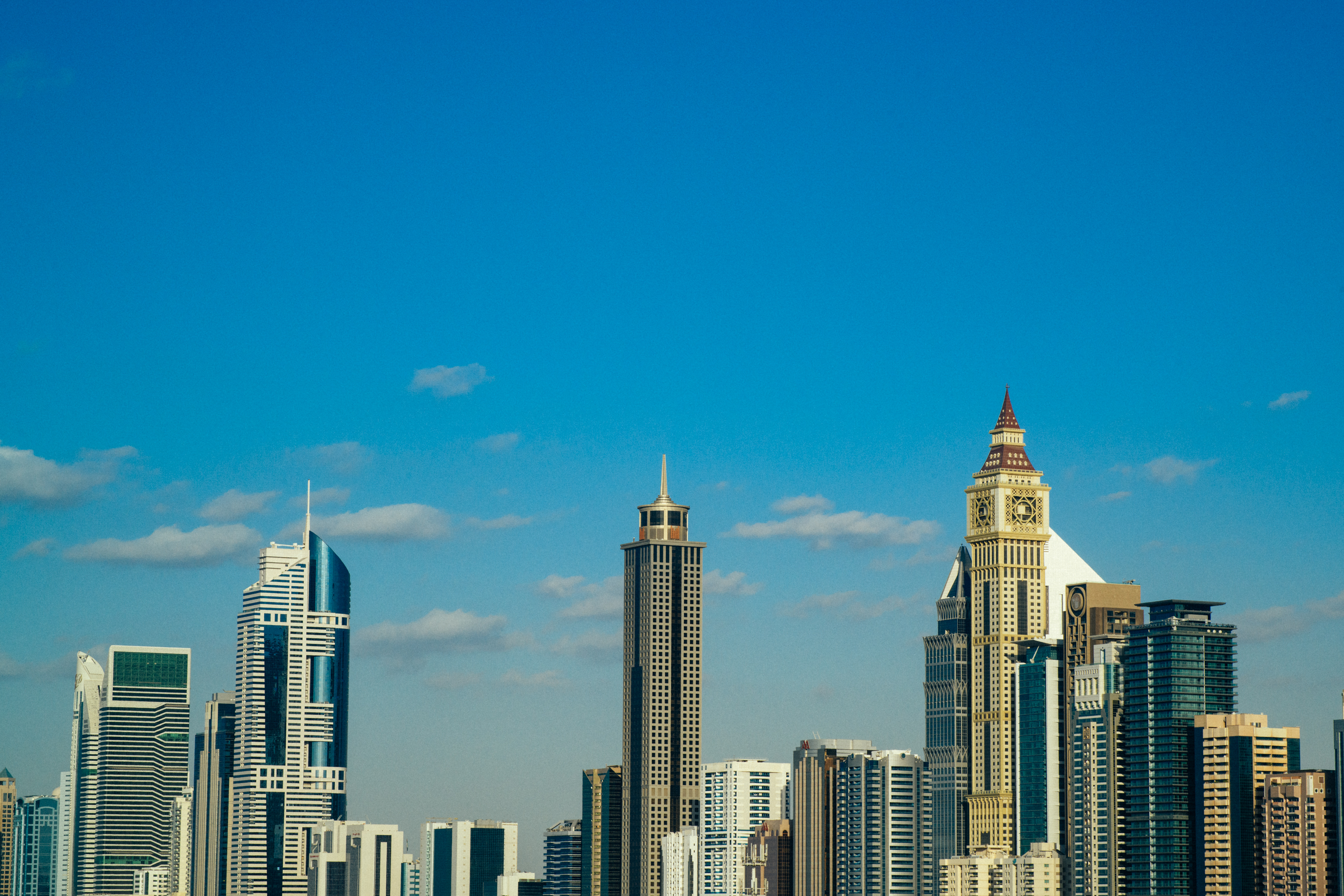 Skyline in Dubai