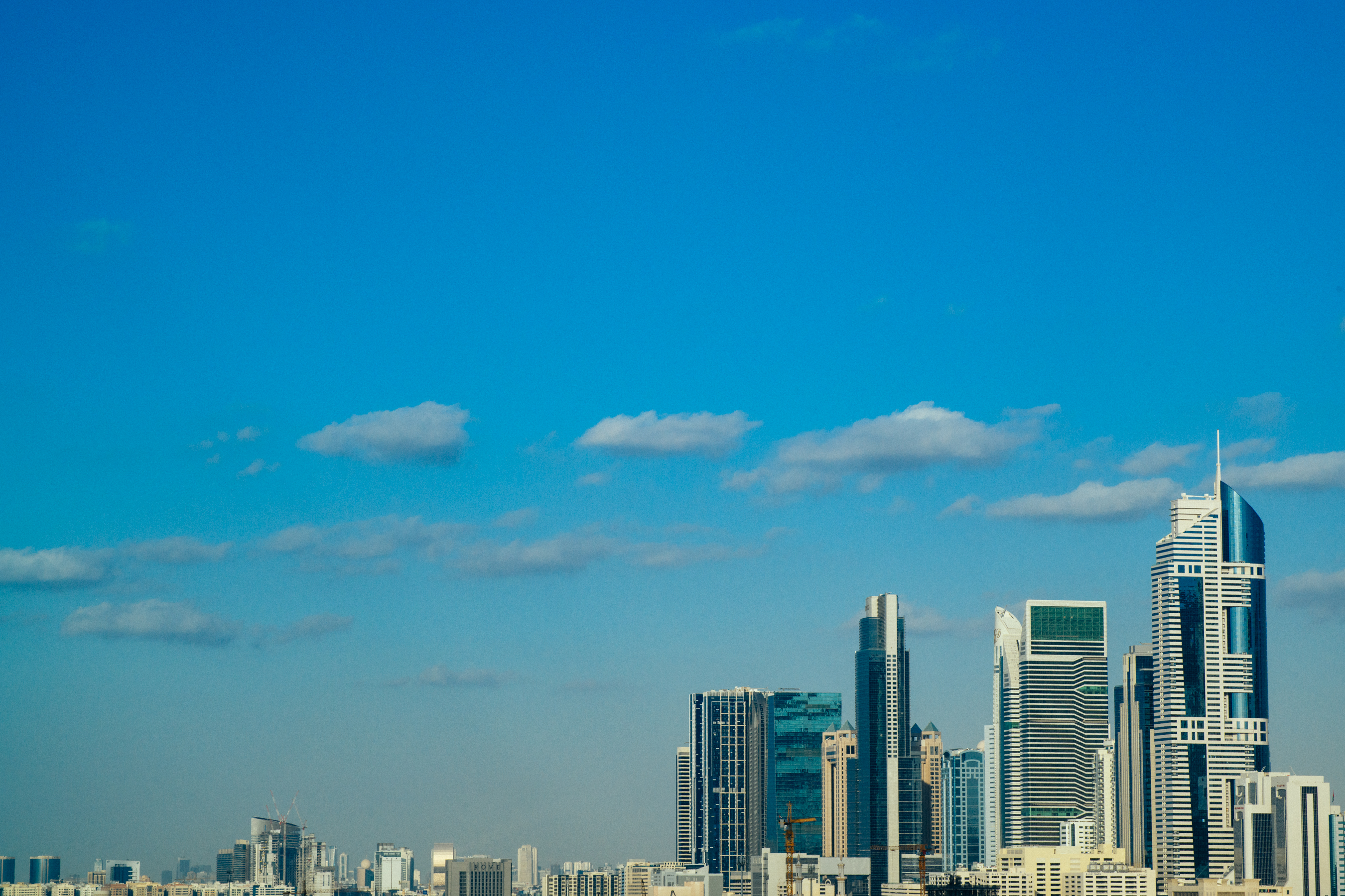 Skyline in Dubai