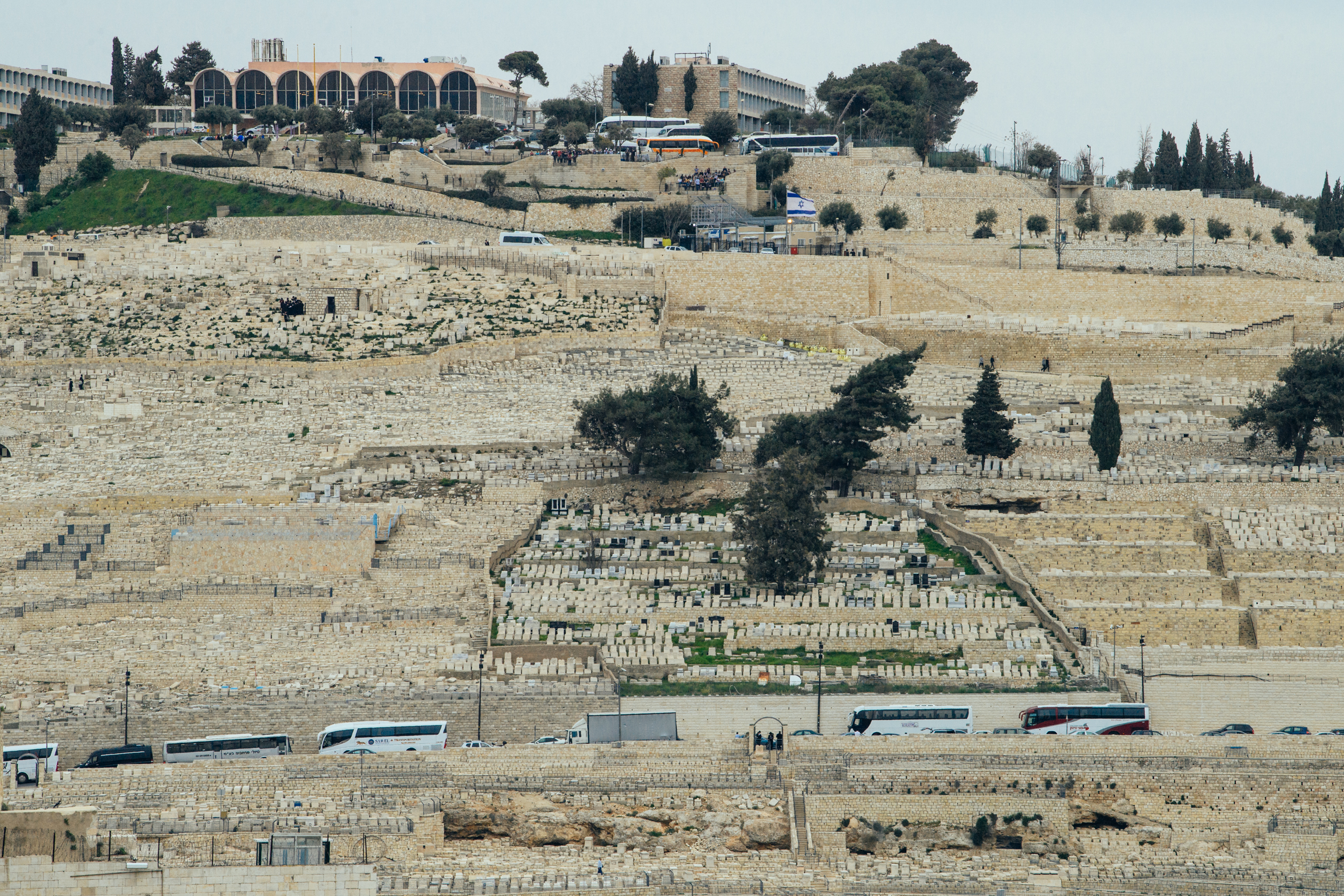 View over Jerusalem houses