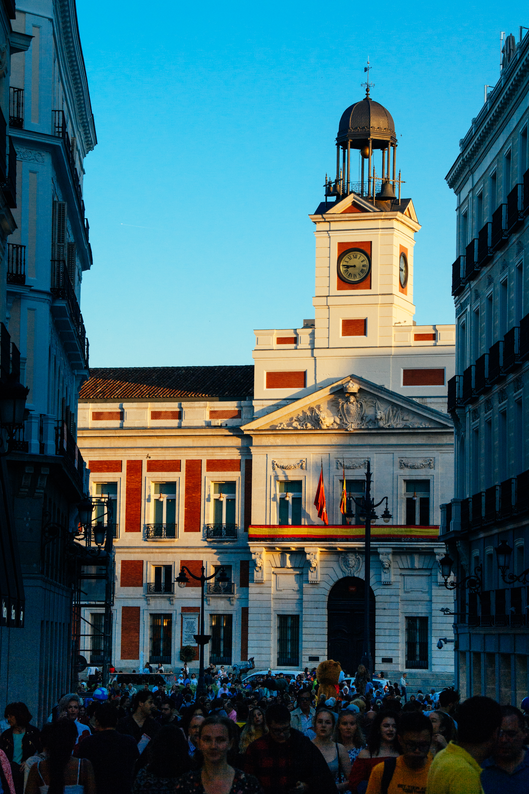 Old buildings in Madrid