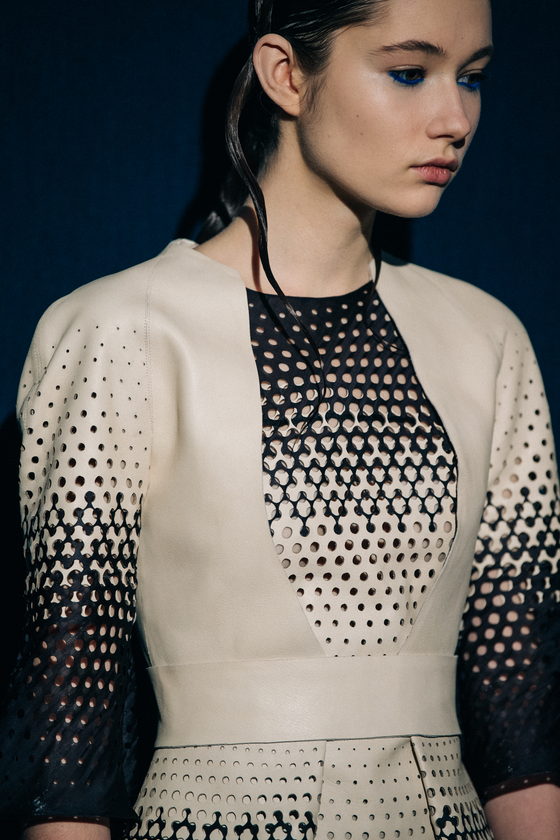 Model wearing Iris van Herpen outfit