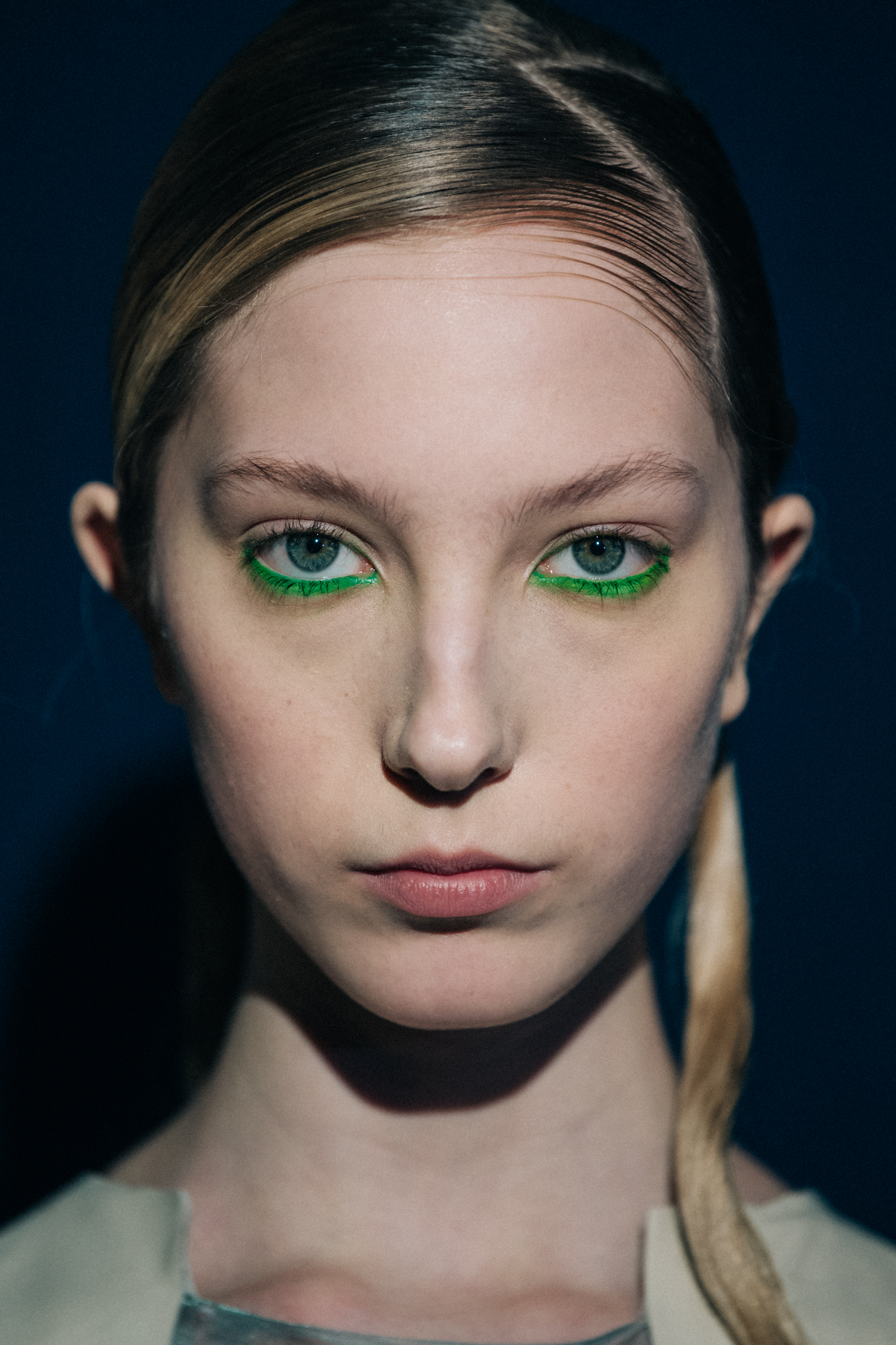 Portrait of Sasha Komarova at Iris van Herpen