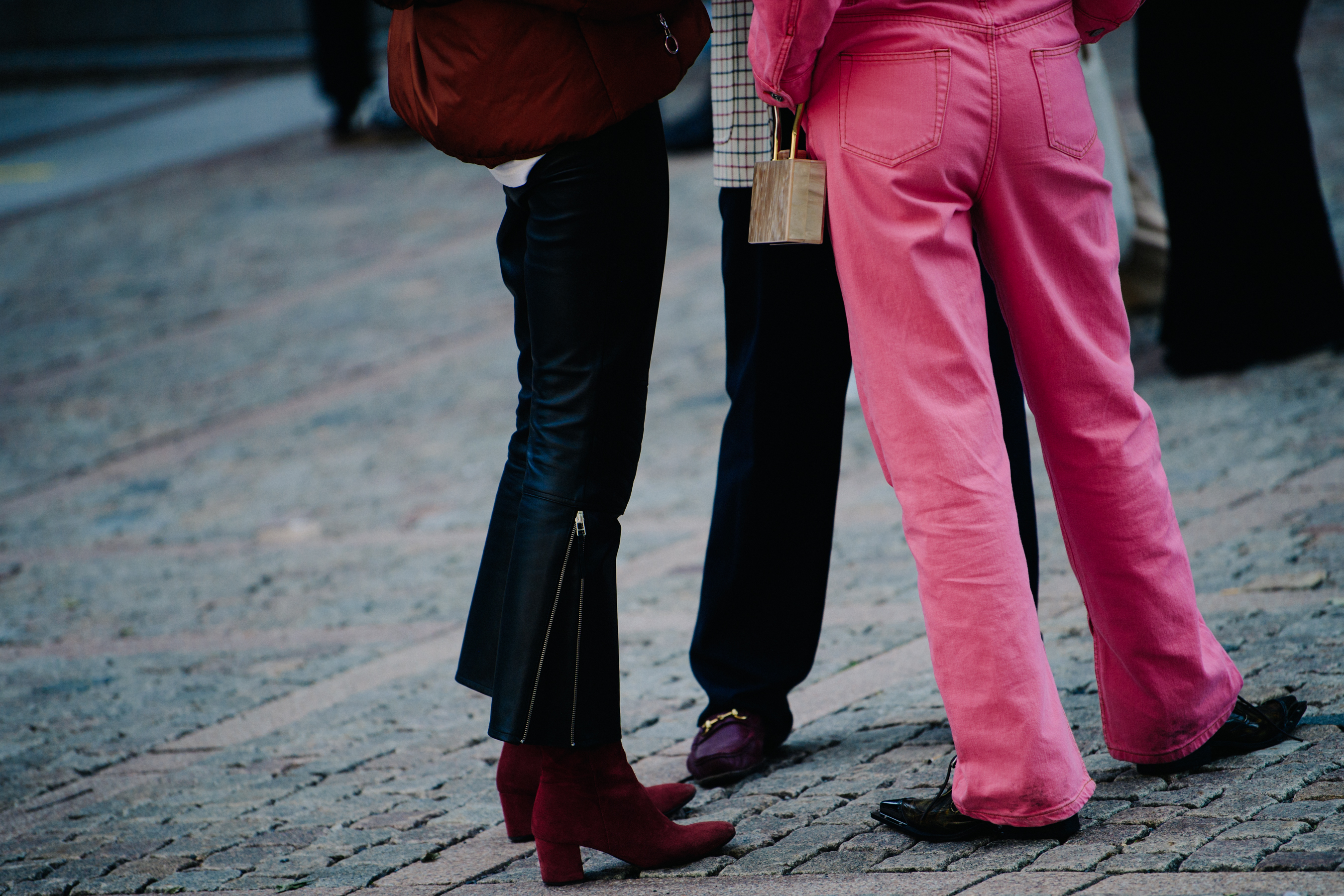 Women wearing heels