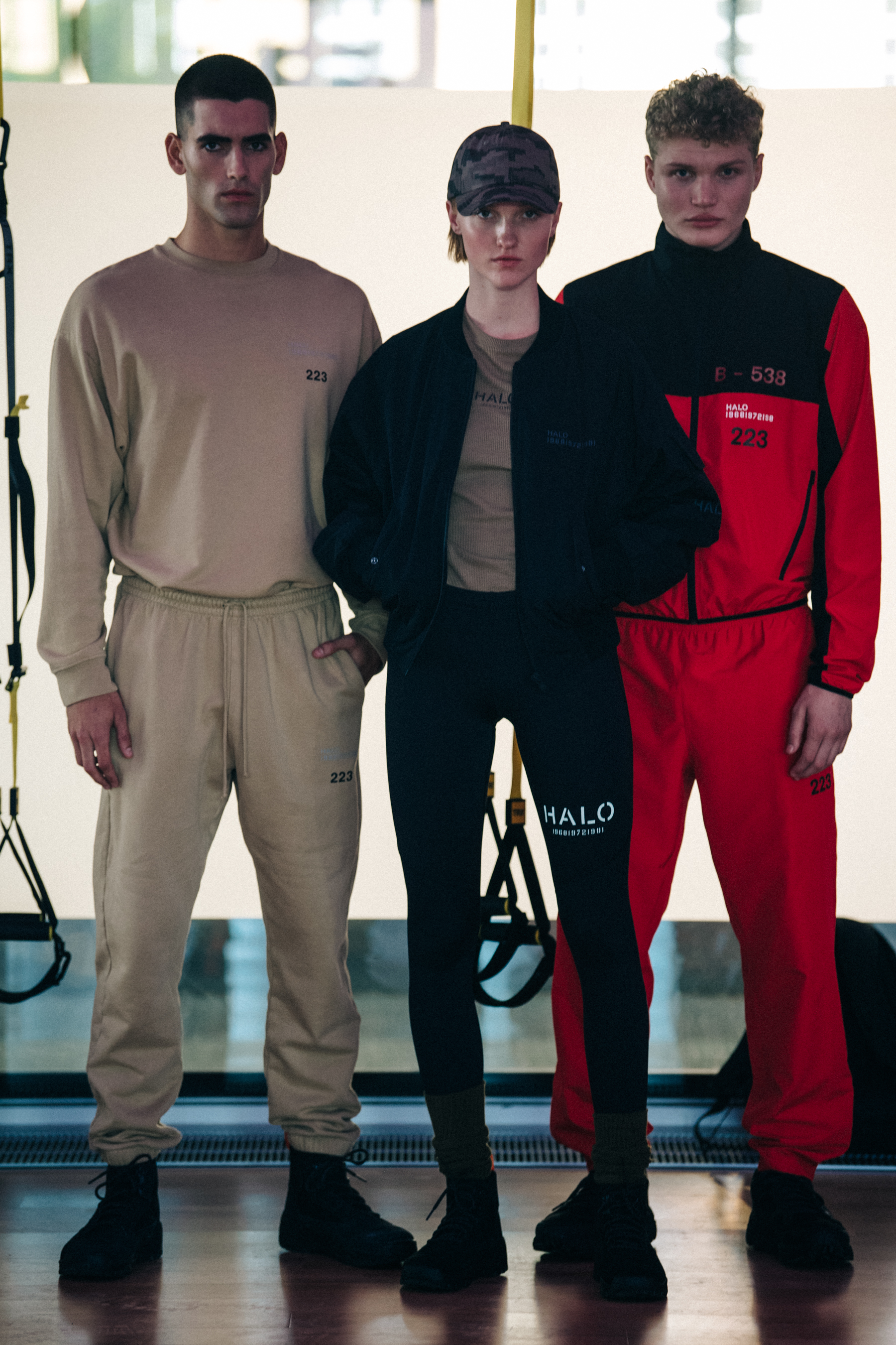 Ina Maribo Jensen backstage at HALO