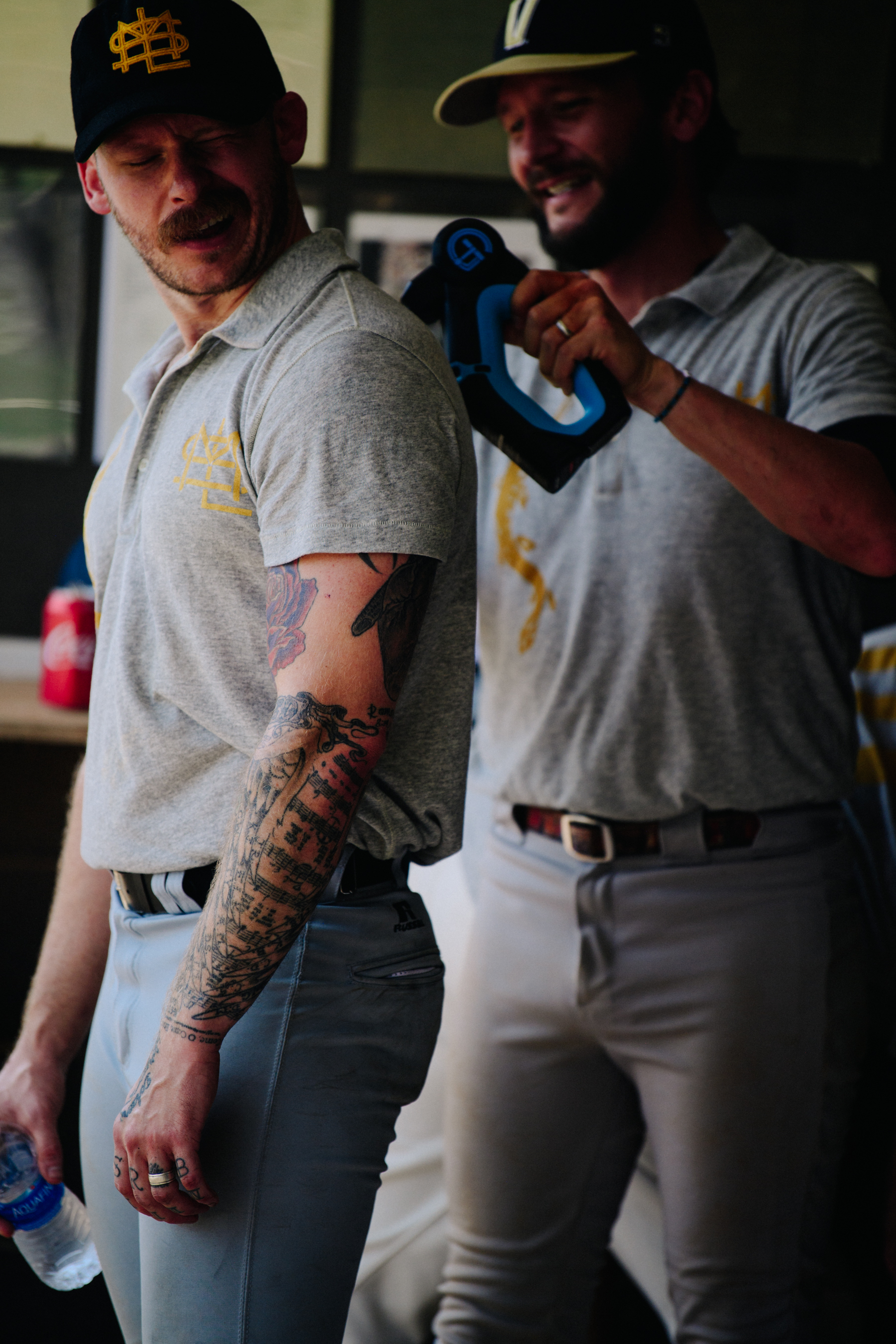 Baseball players at Billy Reid Shindig 10