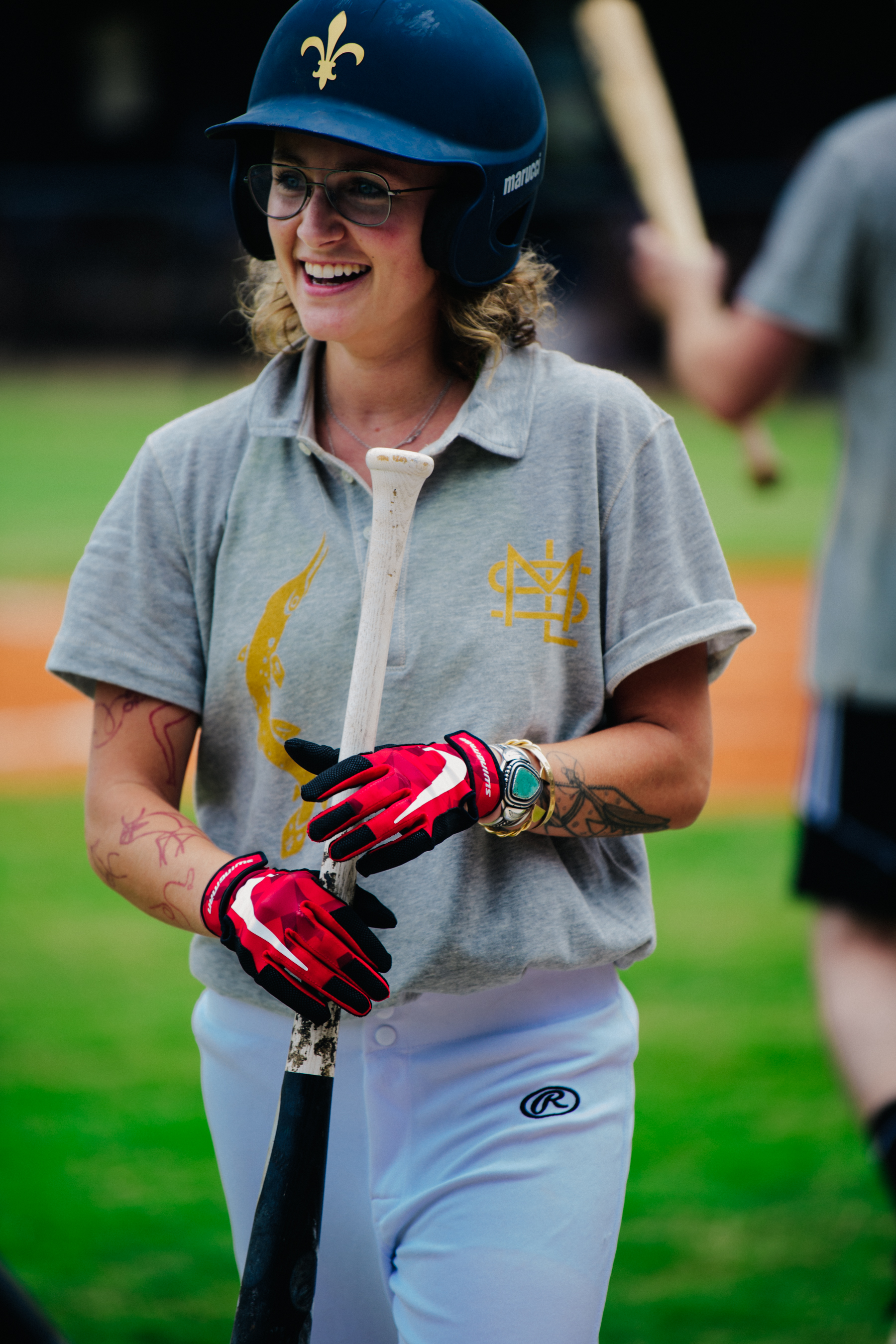 Baseball players at Billy Reid Shindig 10