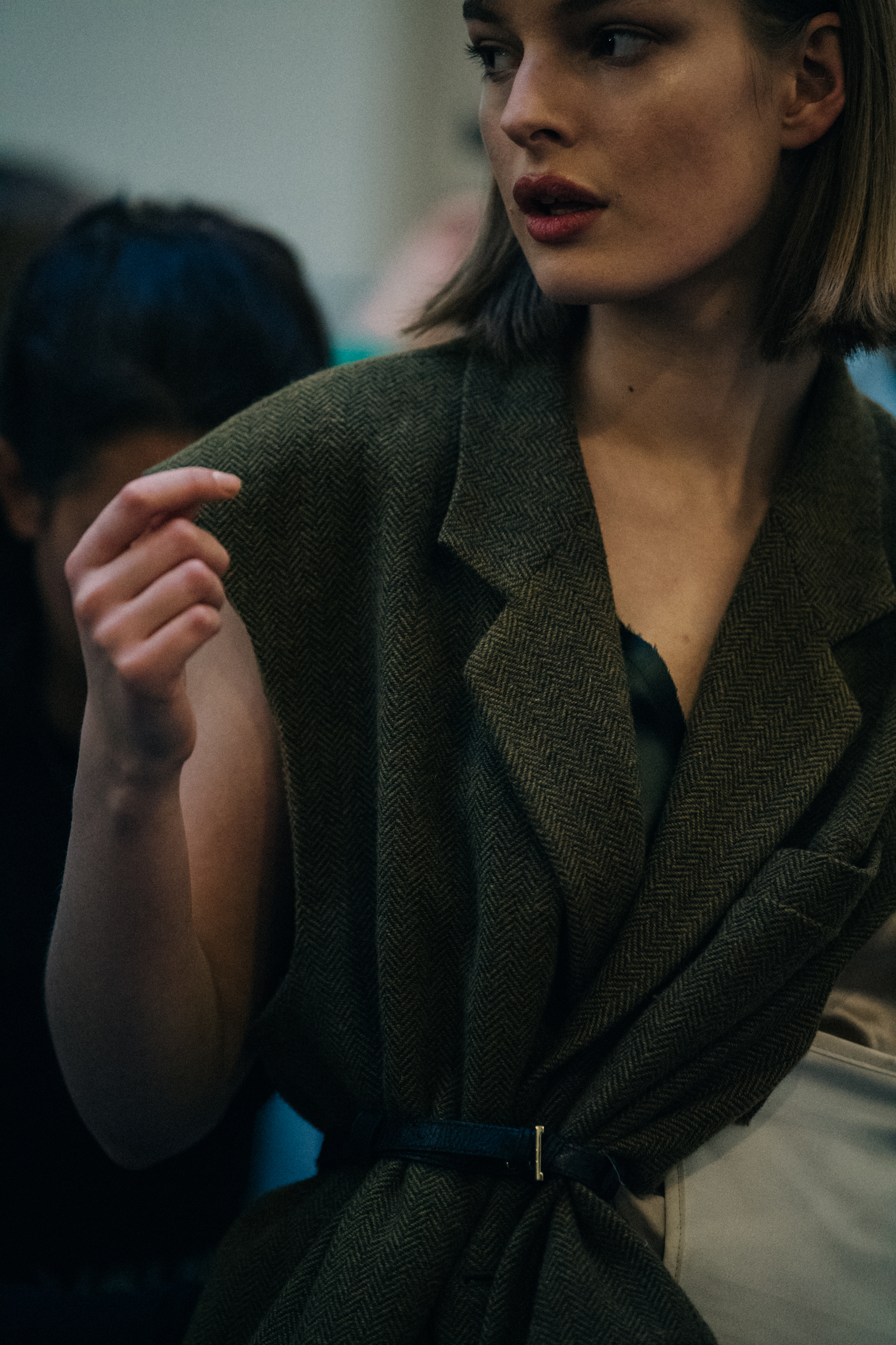 Fillippa Rye backstage at Freya Dalsjo