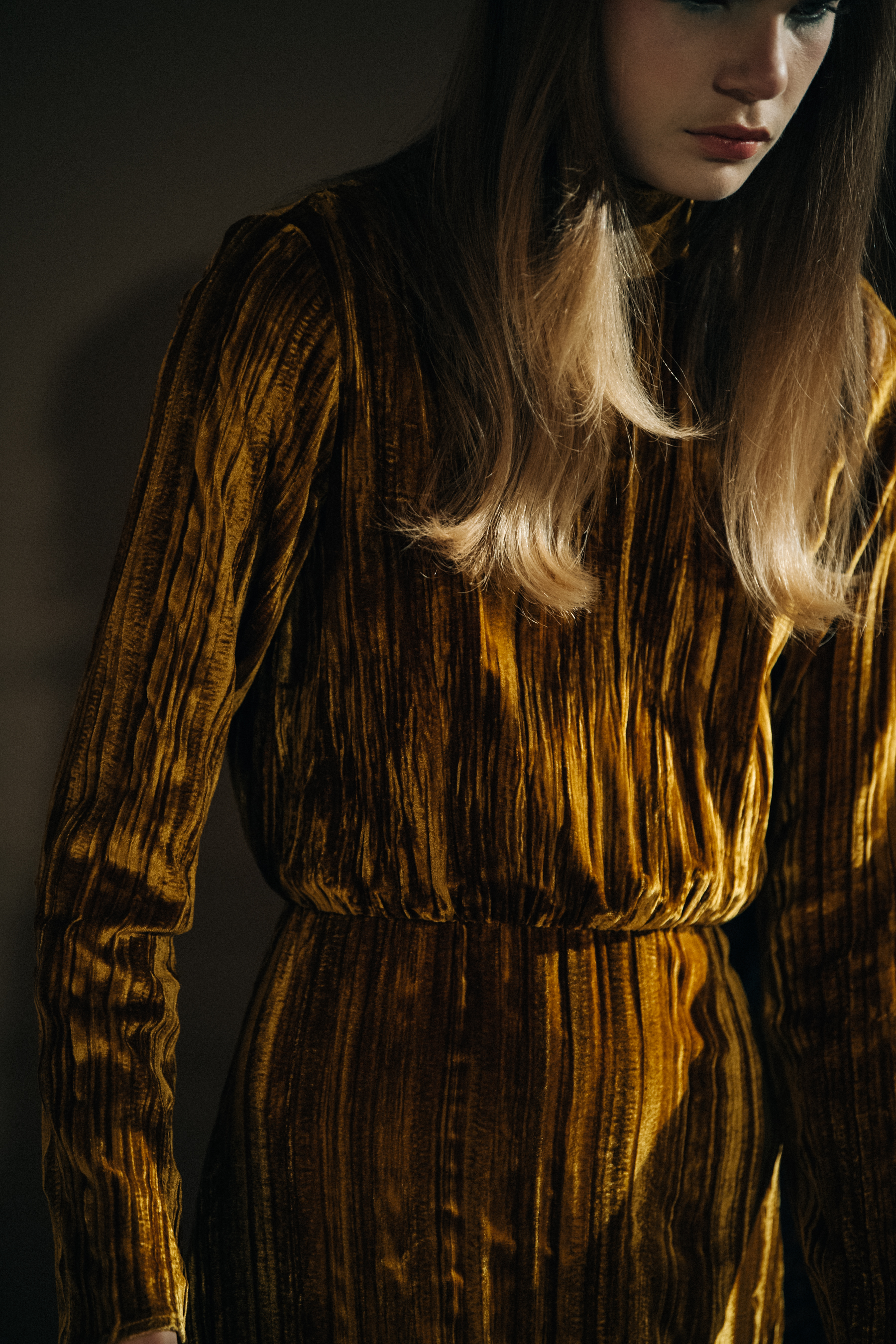 Sophie Rask Laursen backstage at Stine Goya