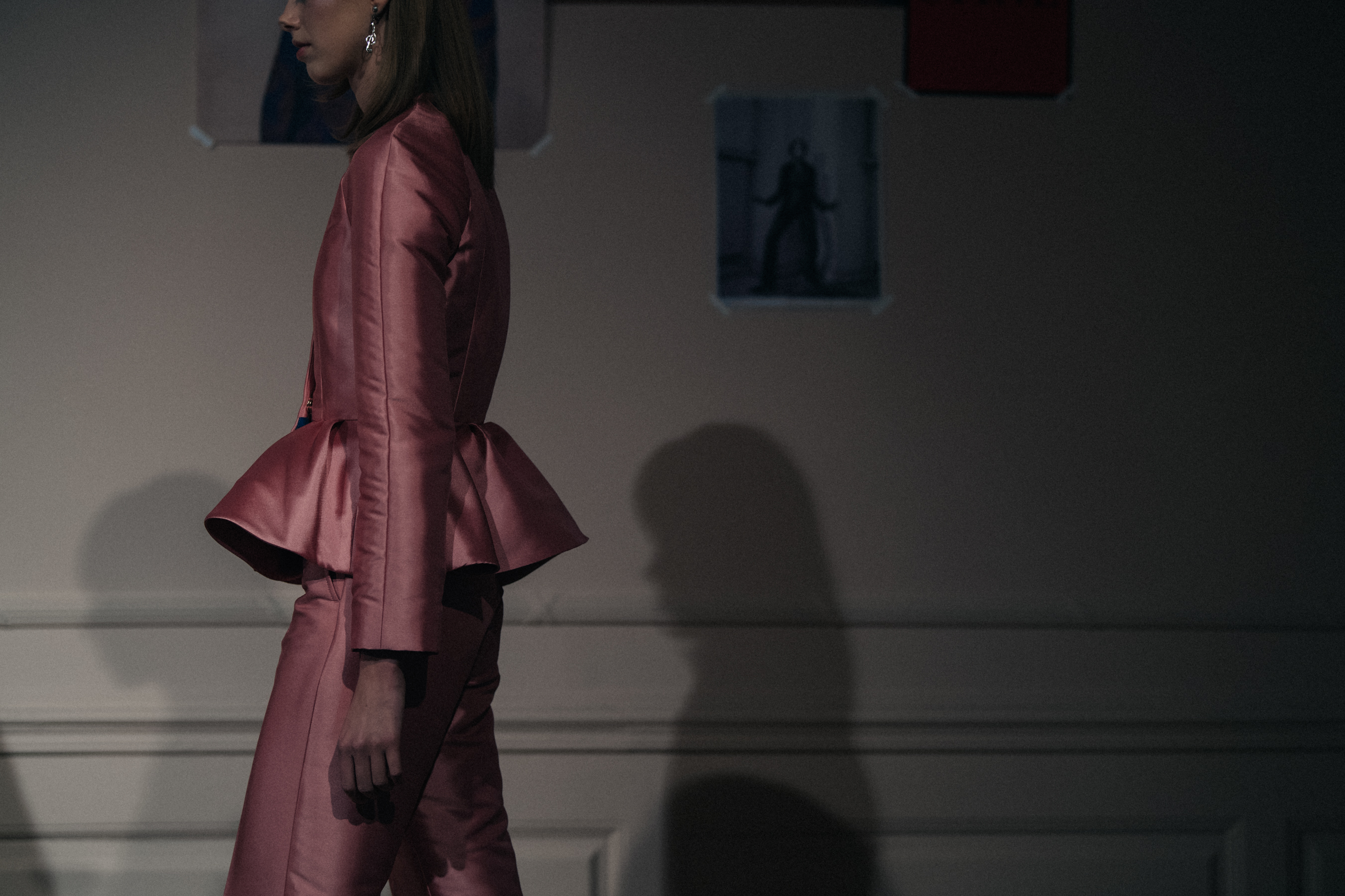 Lulu Leika Ravn Liep backstage at Stine Goya