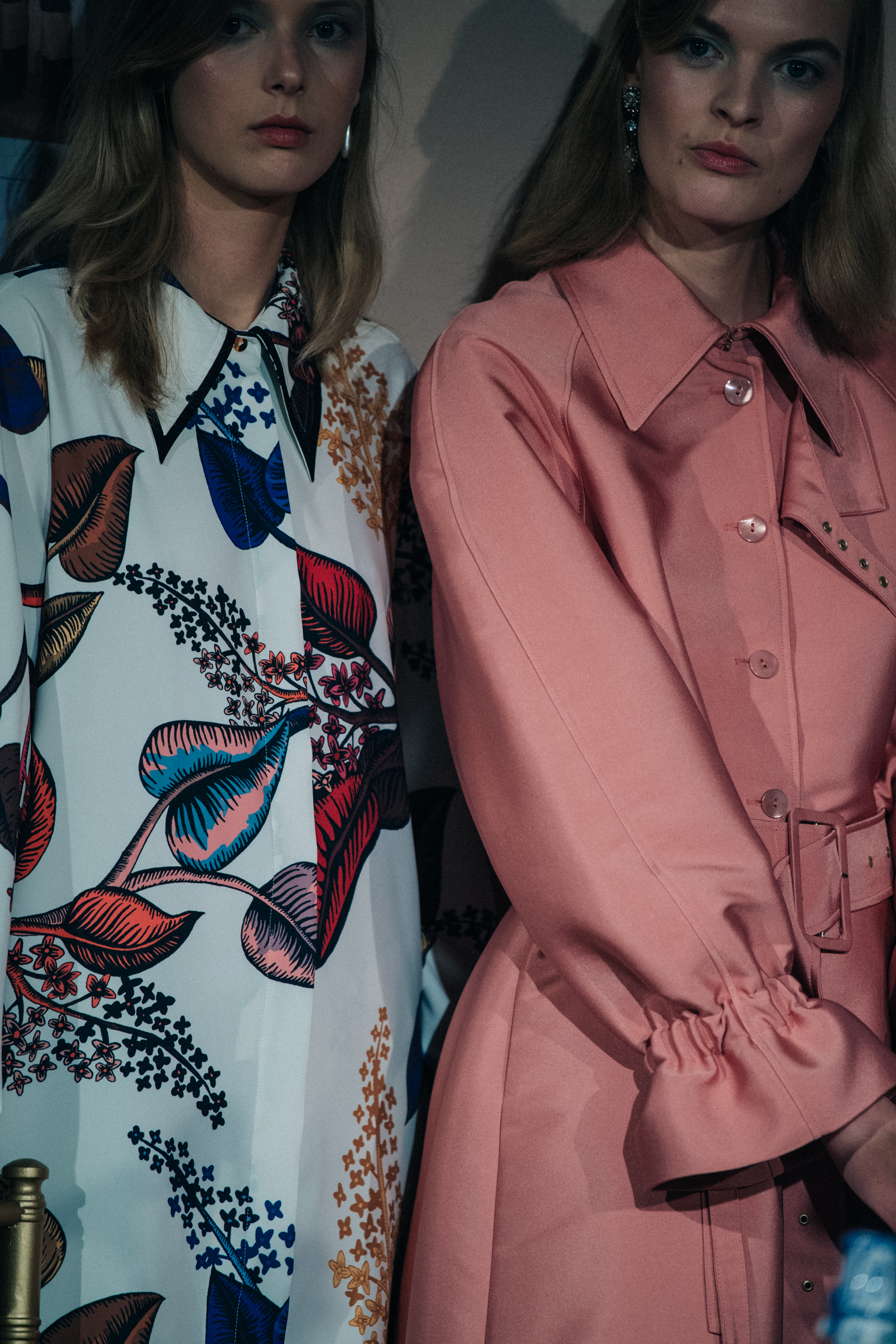 Juliane Gruner backstage at Stine Goya
