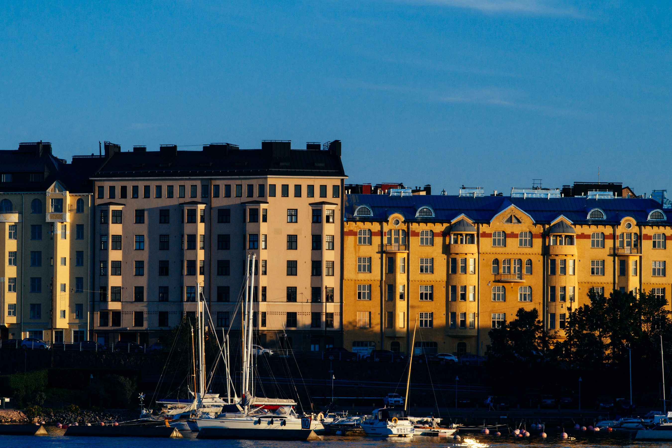 Art Deco buildings on Katajanokka